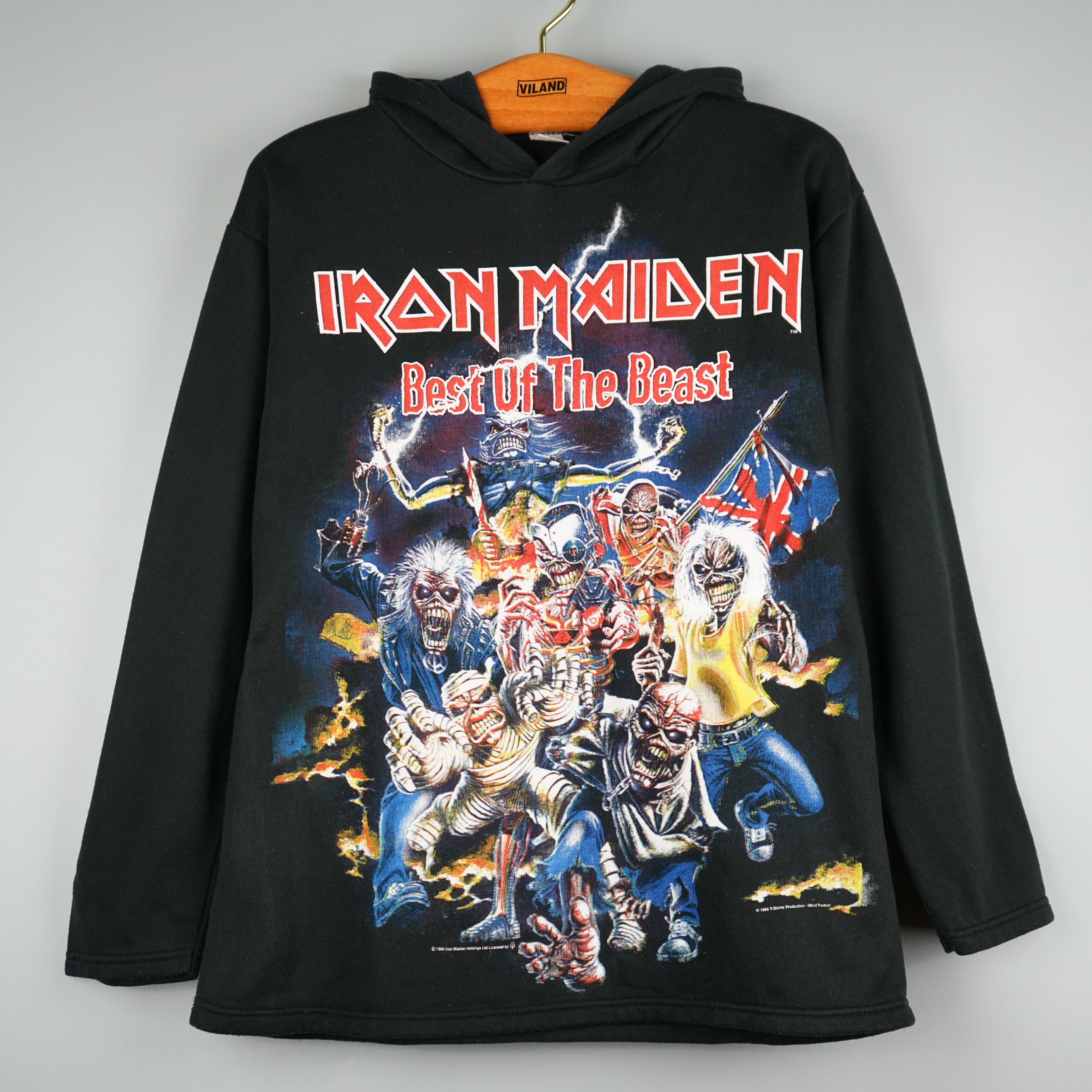Band Tees × Vintage 1999 Iron Maiden Hoodie Beast of The Beast Size US M / EU 48-50 / 2 - 1 Thumbnail