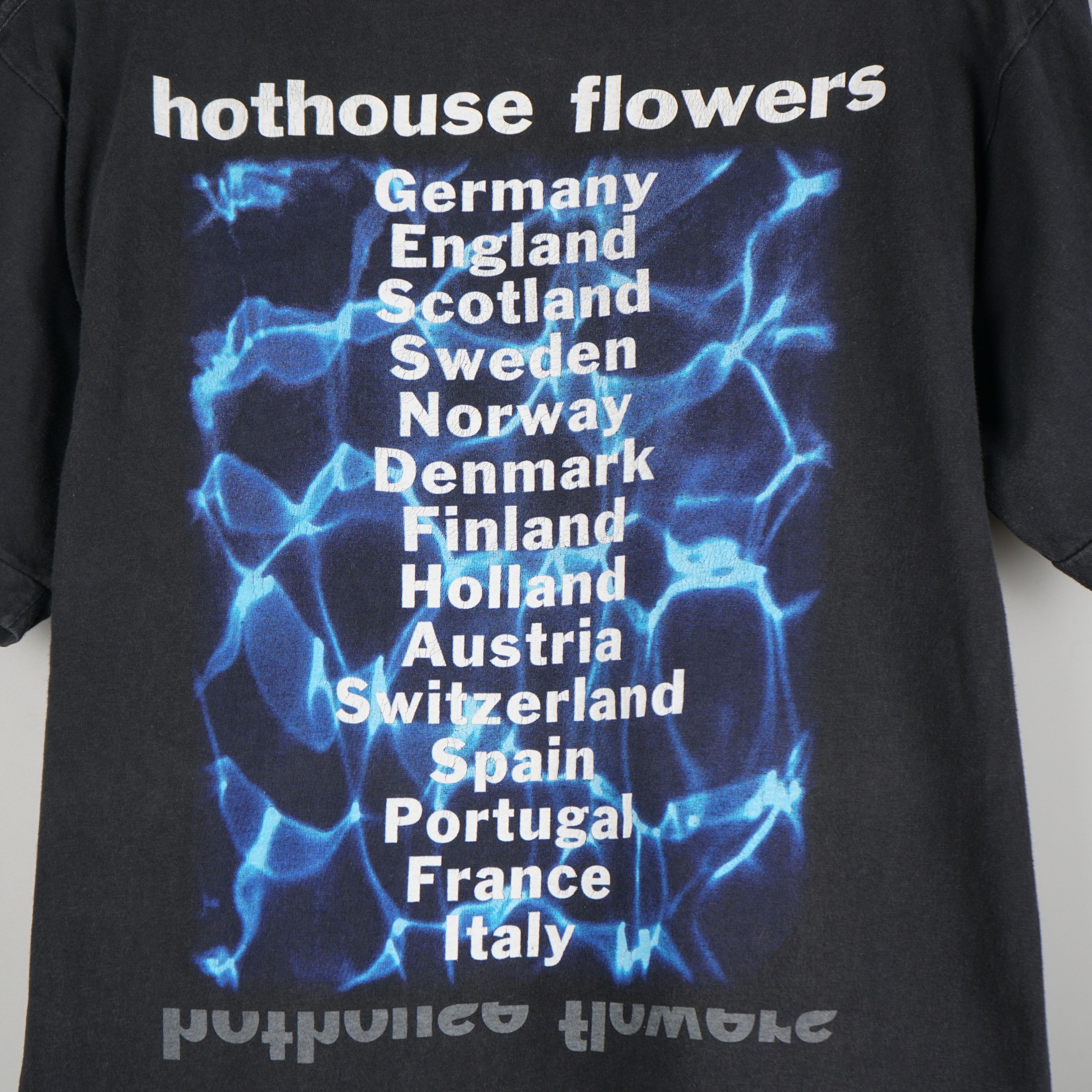 Band Tees × Vintage 1990s Hothouse Flowers t-shirt Size US M / EU 48-50 / 2 - 7 Thumbnail
