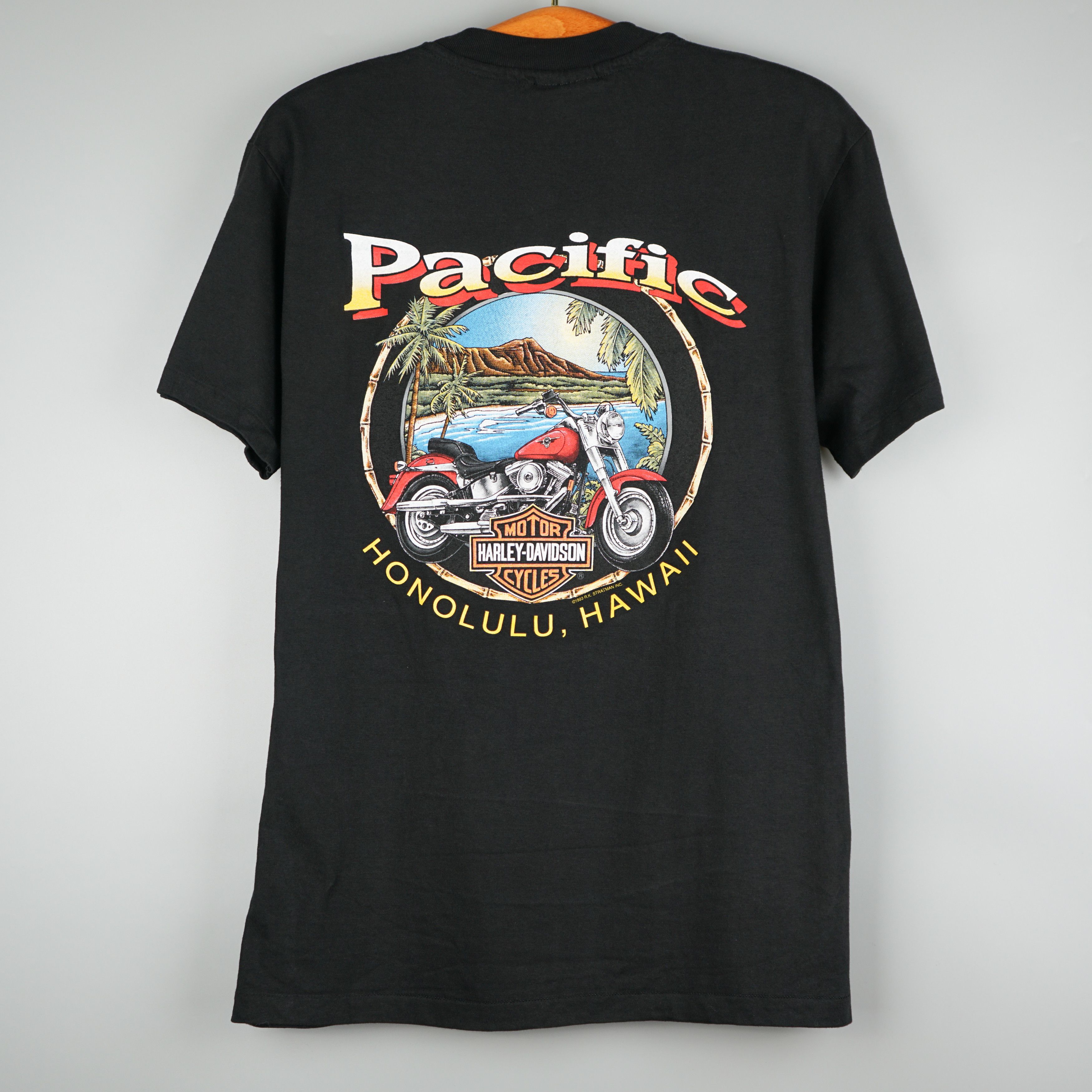 Harley Davidson × Vintage 1995 Harley-Davidson t-shirt Hawaii 