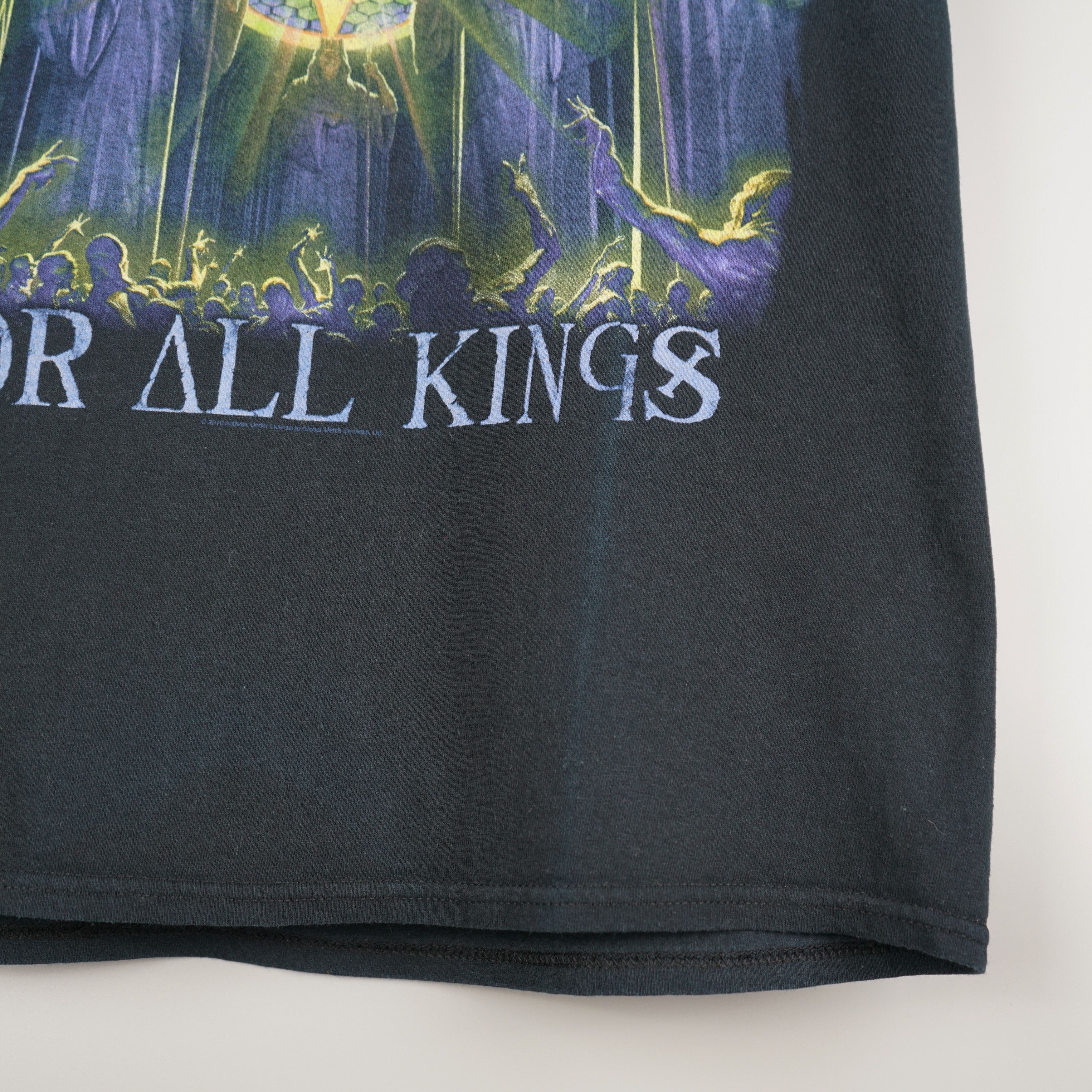 Band Tees × Vintage 2016 Anthrax t-shirt For All Kings '16 tour Size US M / EU 48-50 / 2 - 3 Thumbnail