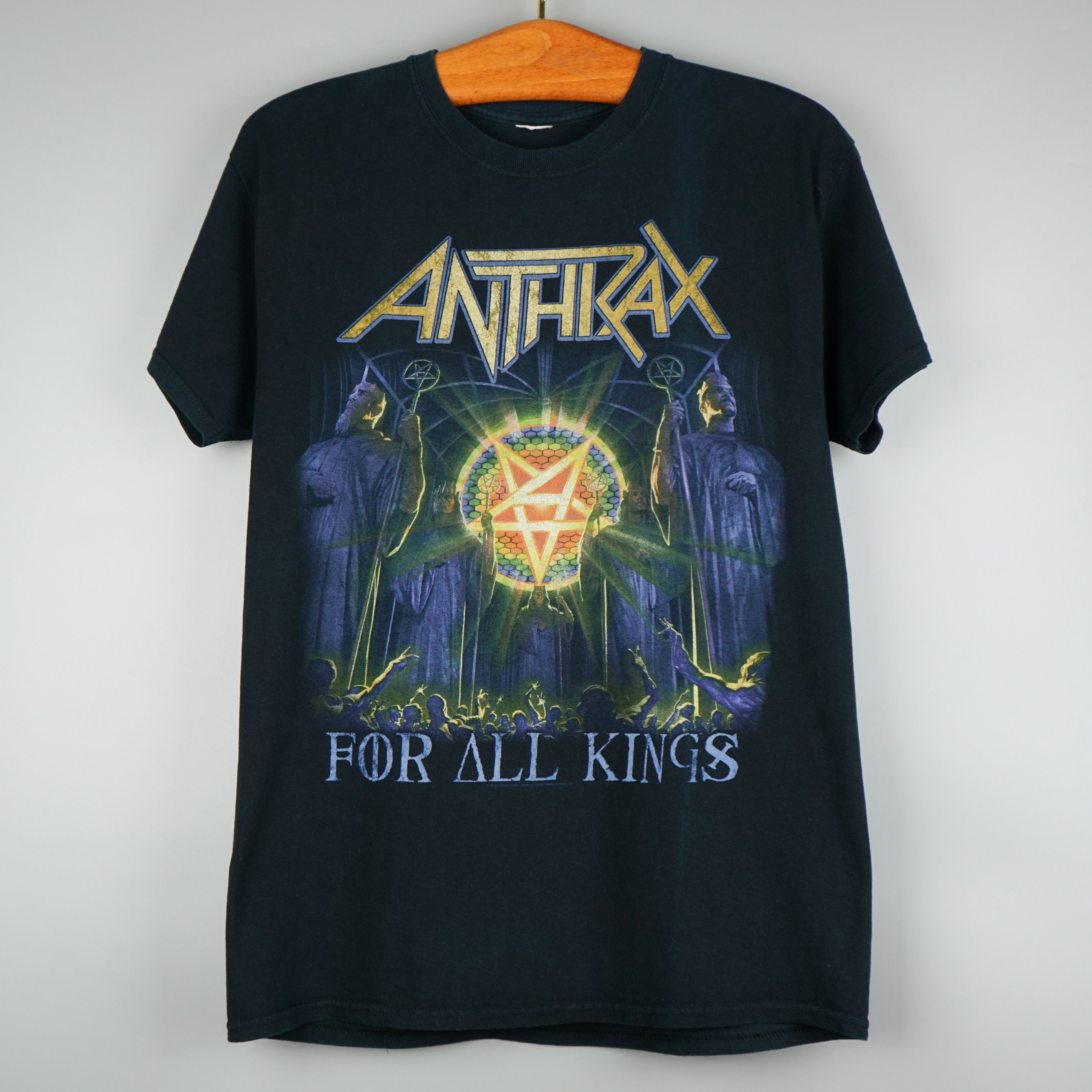 Band Tees × Vintage 2016 Anthrax t-shirt For All Kings '16 tour Size US M / EU 48-50 / 2 - 1 Thumbnail