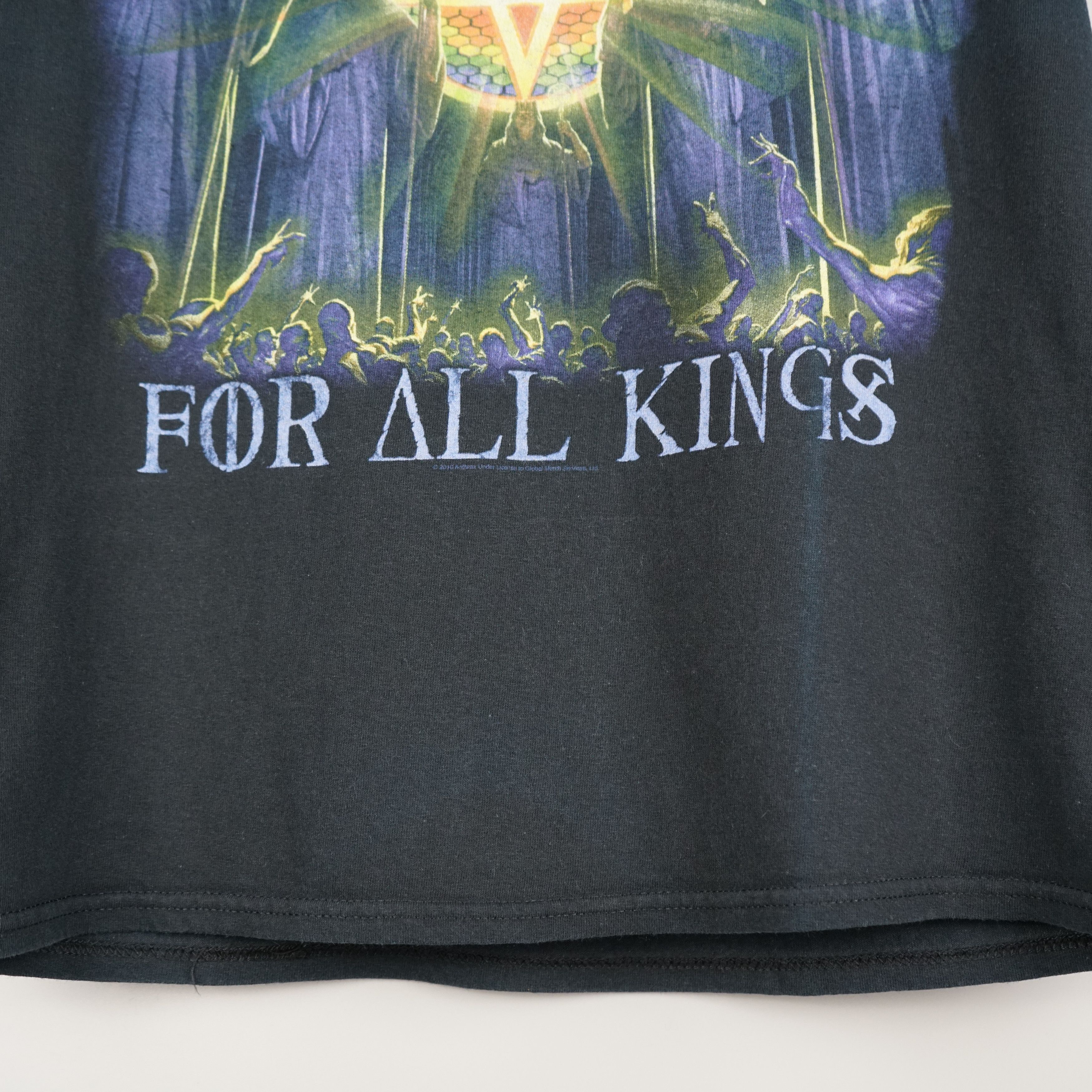 Band Tees × Vintage 2016 Anthrax t-shirt For All Kings '16 tour Size US M / EU 48-50 / 2 - 9 Thumbnail