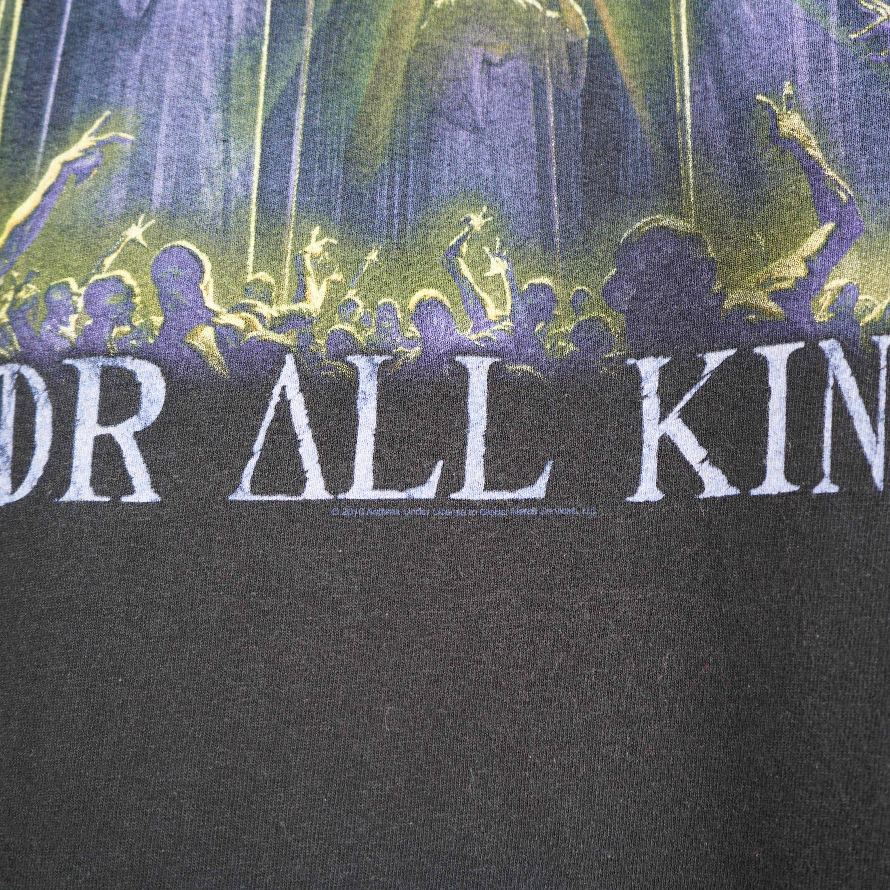 Band Tees × Vintage 2016 Anthrax t-shirt For All Kings '16 tour Size US M / EU 48-50 / 2 - 4 Thumbnail