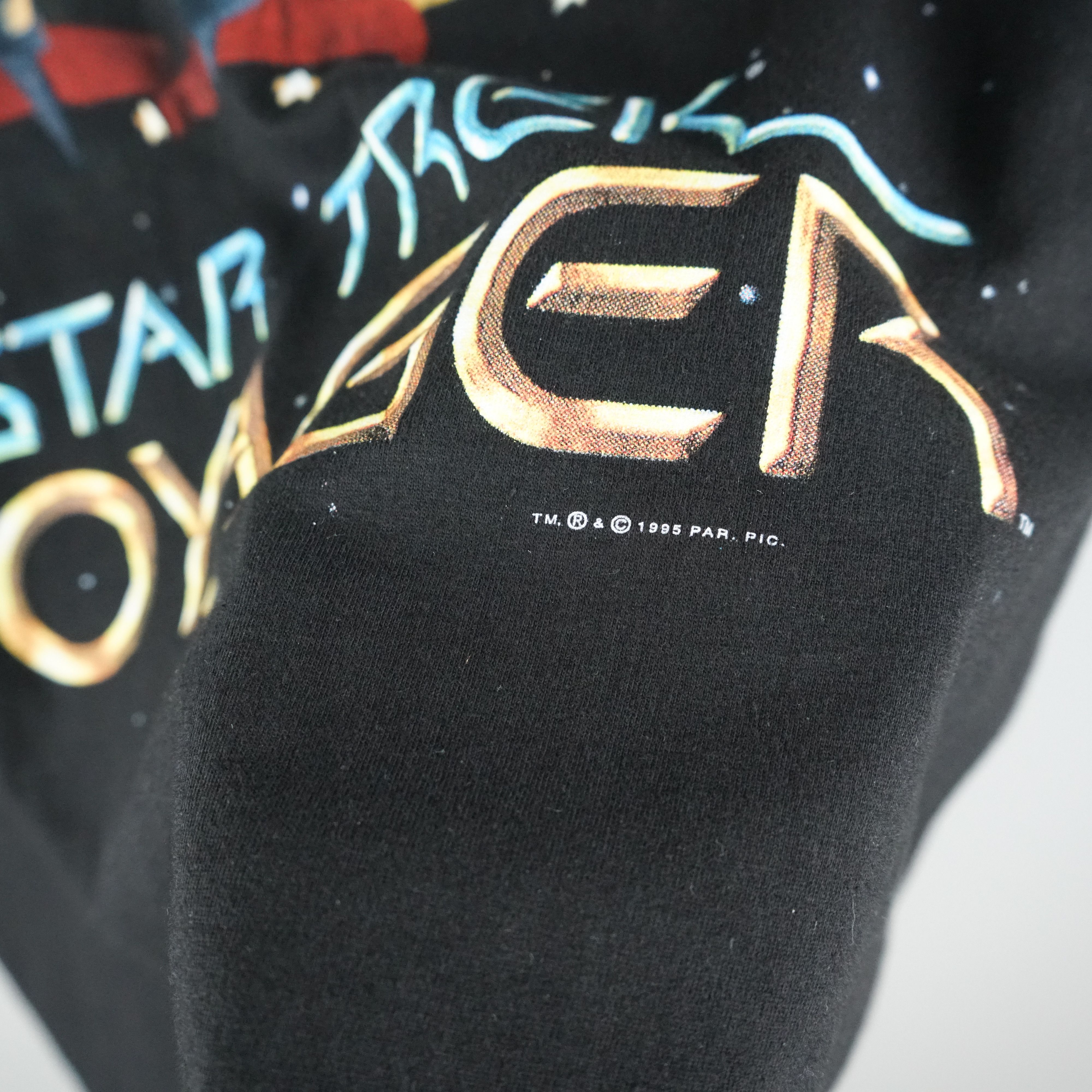 Sci-Fi Fantasy × Vintage 1990s Star Trek t shirt Size US M / EU 48-50 / 2 - 4 Thumbnail