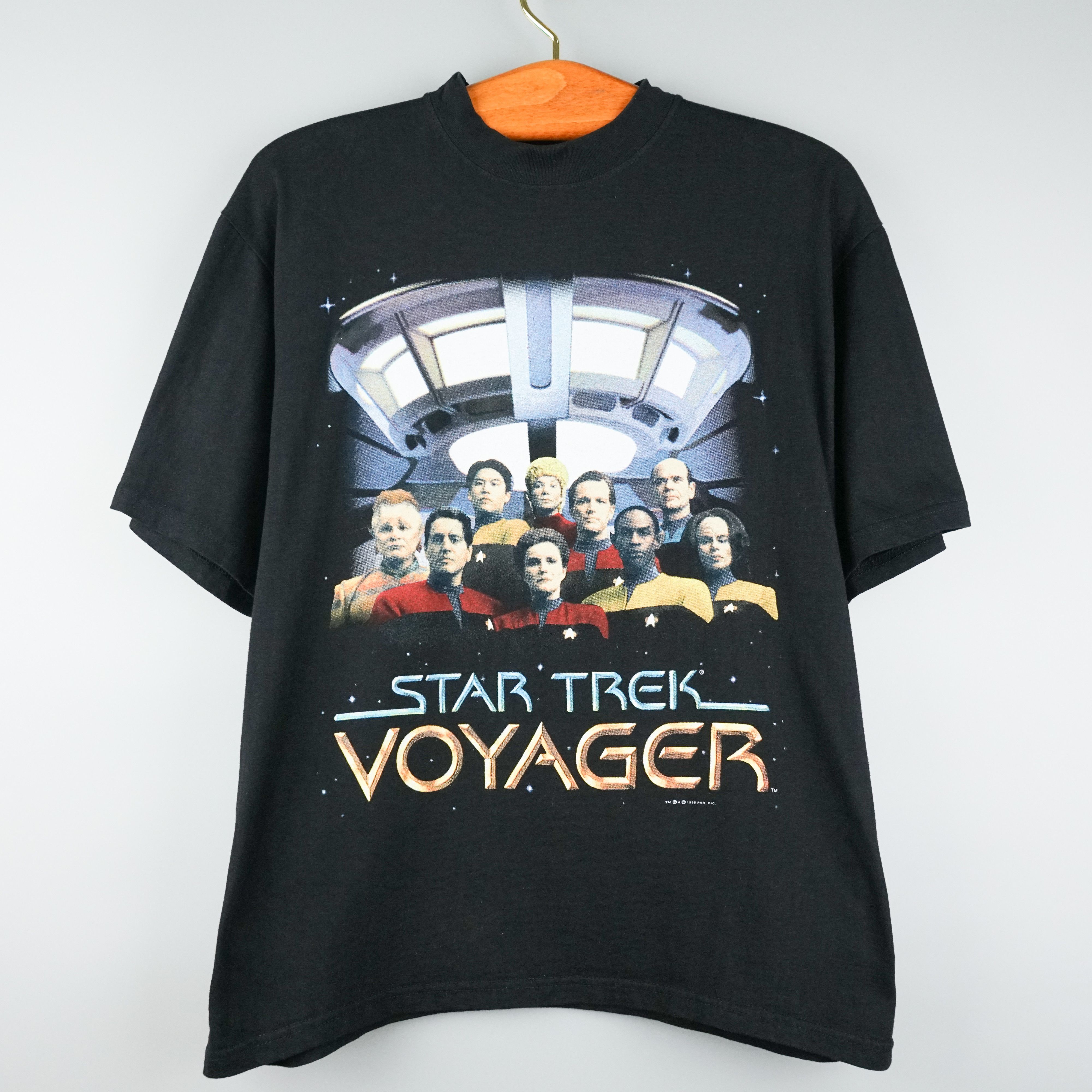 Sci-Fi Fantasy × Vintage 1990s Star Trek t shirt Size US M / EU 48-50 / 2 - 1 Thumbnail