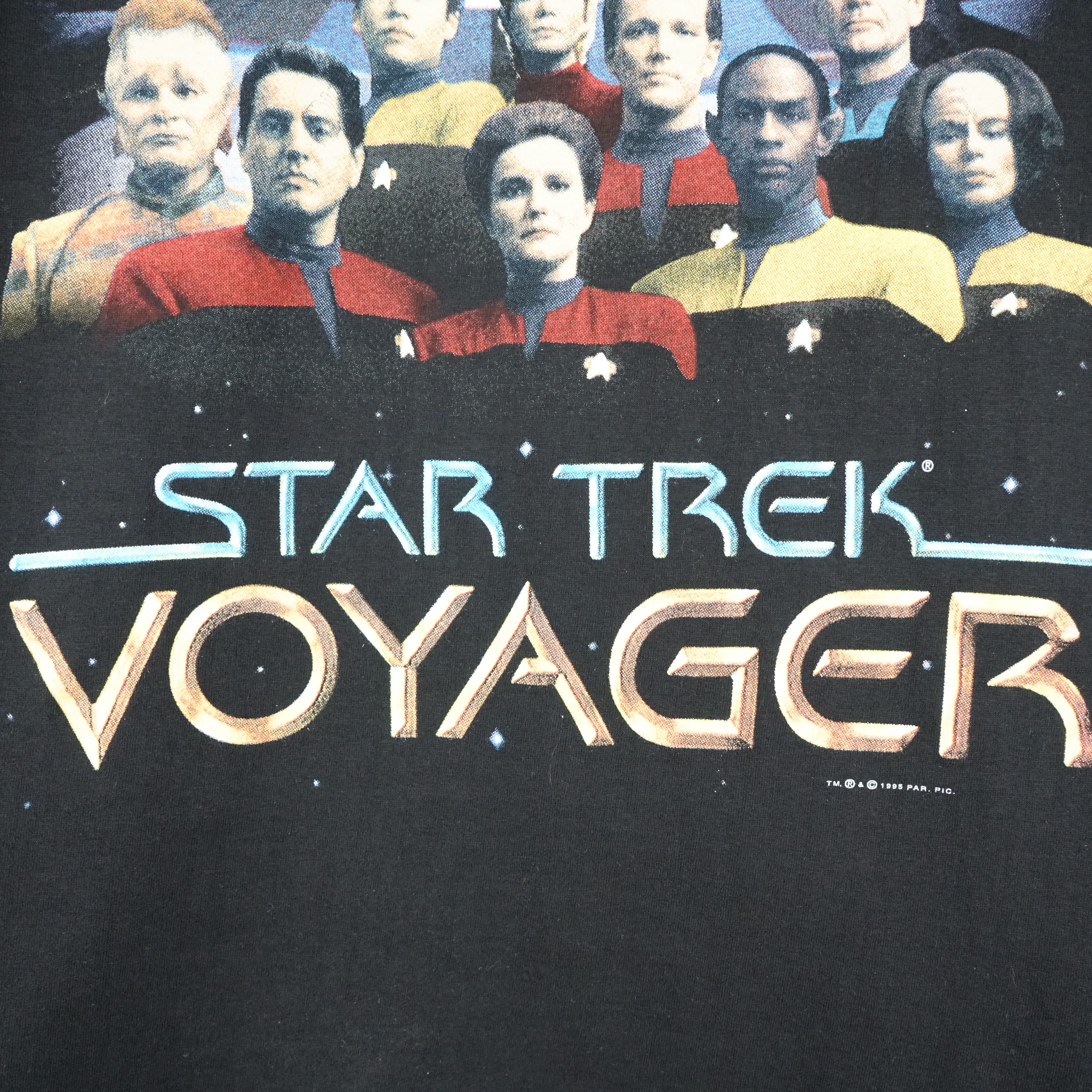 Sci-Fi Fantasy × Vintage 1990s Star Trek t shirt Size US M / EU 48-50 / 2 - 3 Thumbnail