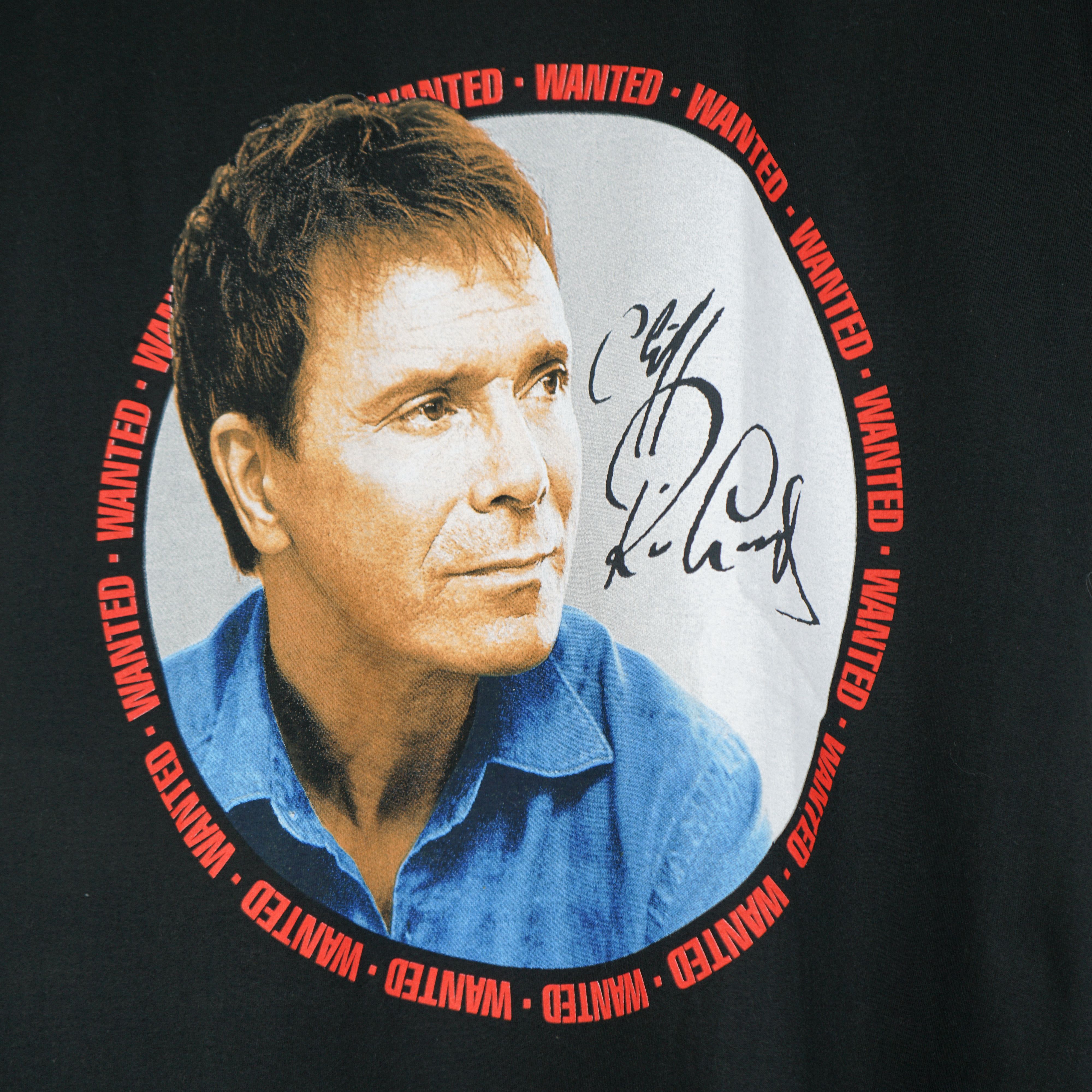 Band Tees × Vintage vintage Cliff Richards t shirt 2002 tour like Elton John Size US M / EU 48-50 / 2 - 2 Thumbnail