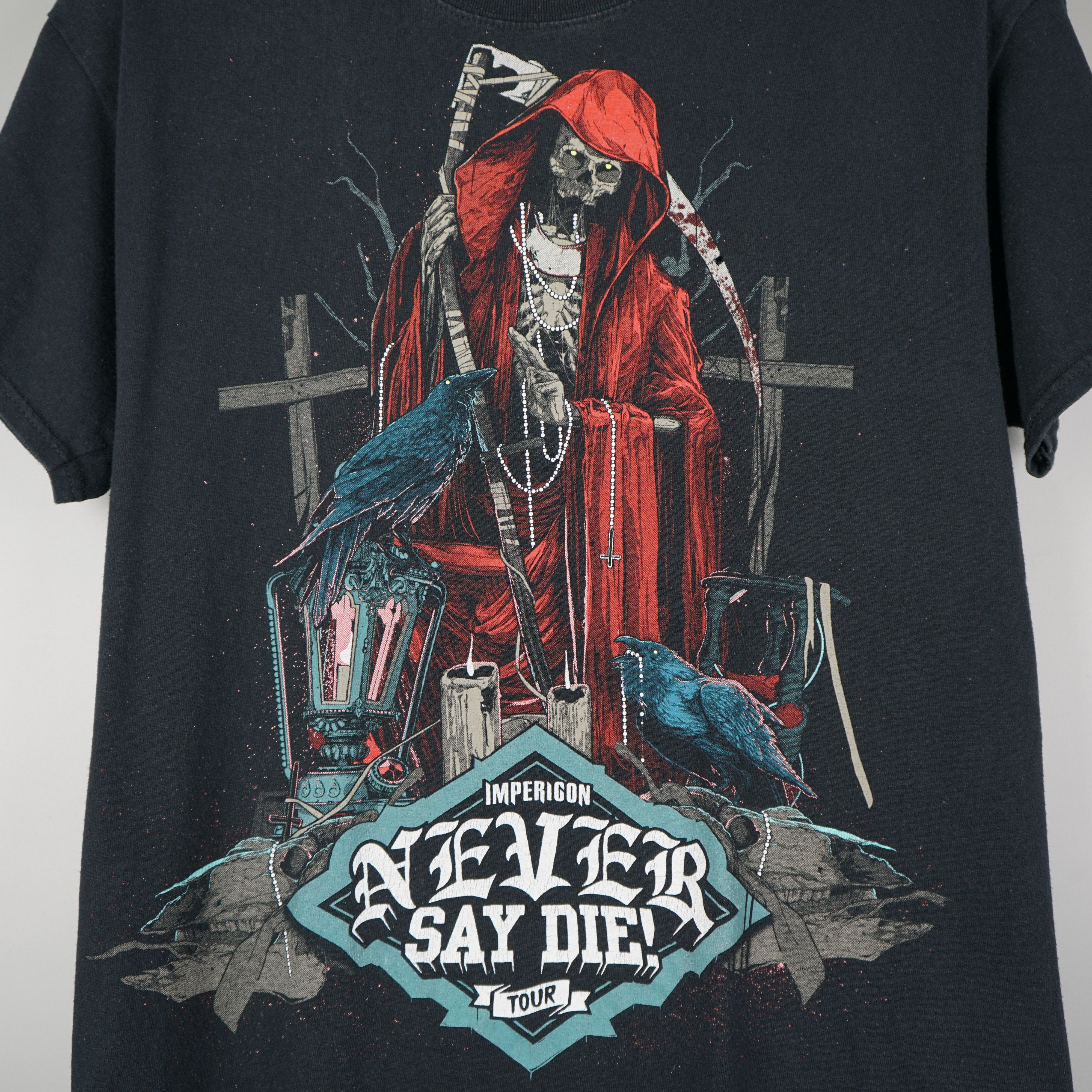 Band Tees × Vintage Vintage Never Say Die! Tour t shirt like WACKEN Size US M / EU 48-50 / 2 - 2 Thumbnail