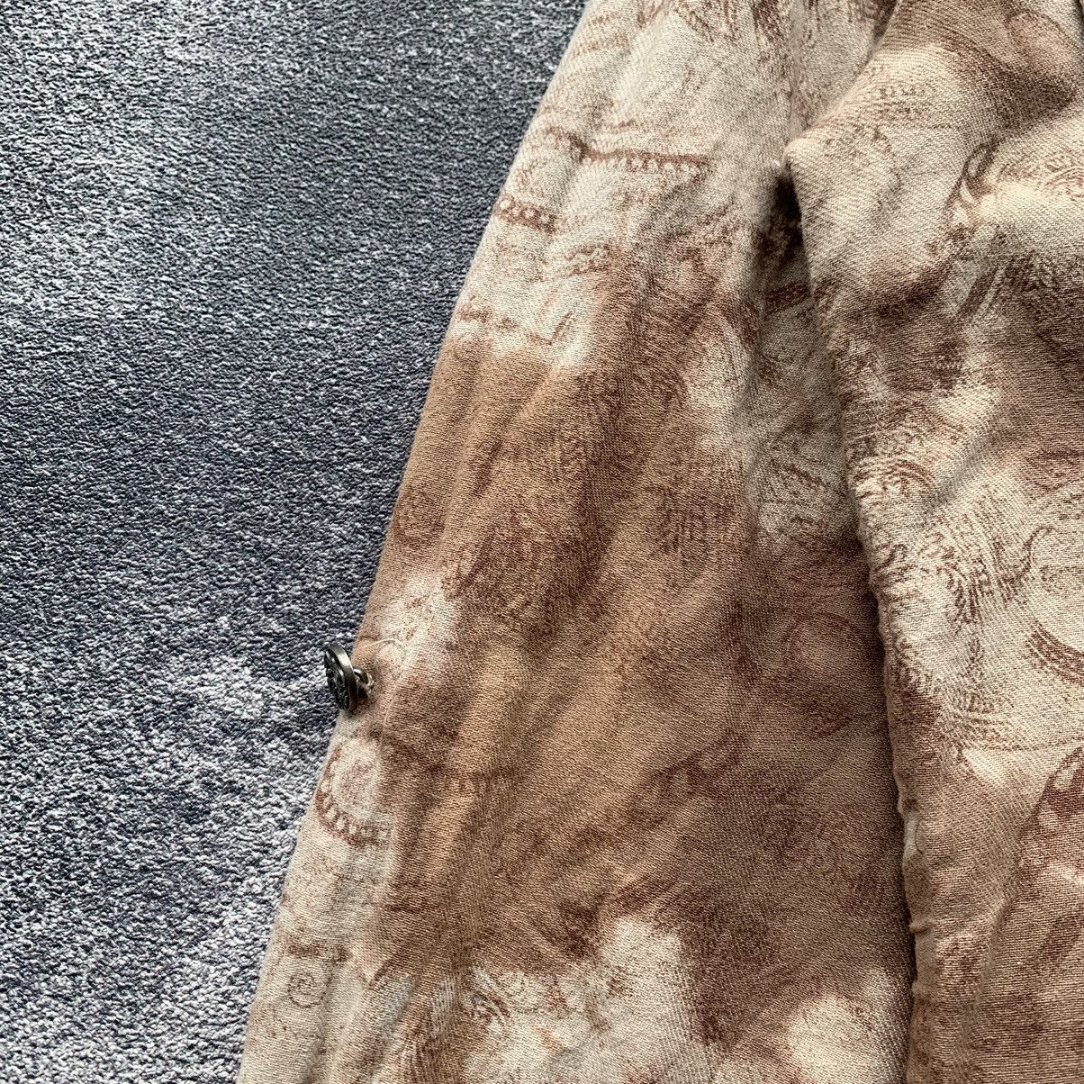 If Six Was Nine 🔥RARE🔥Bernings-Sho japanese punk y2k paisley Tiedye Shirt Size US L / EU 52-54 / 3 - 5 Thumbnail