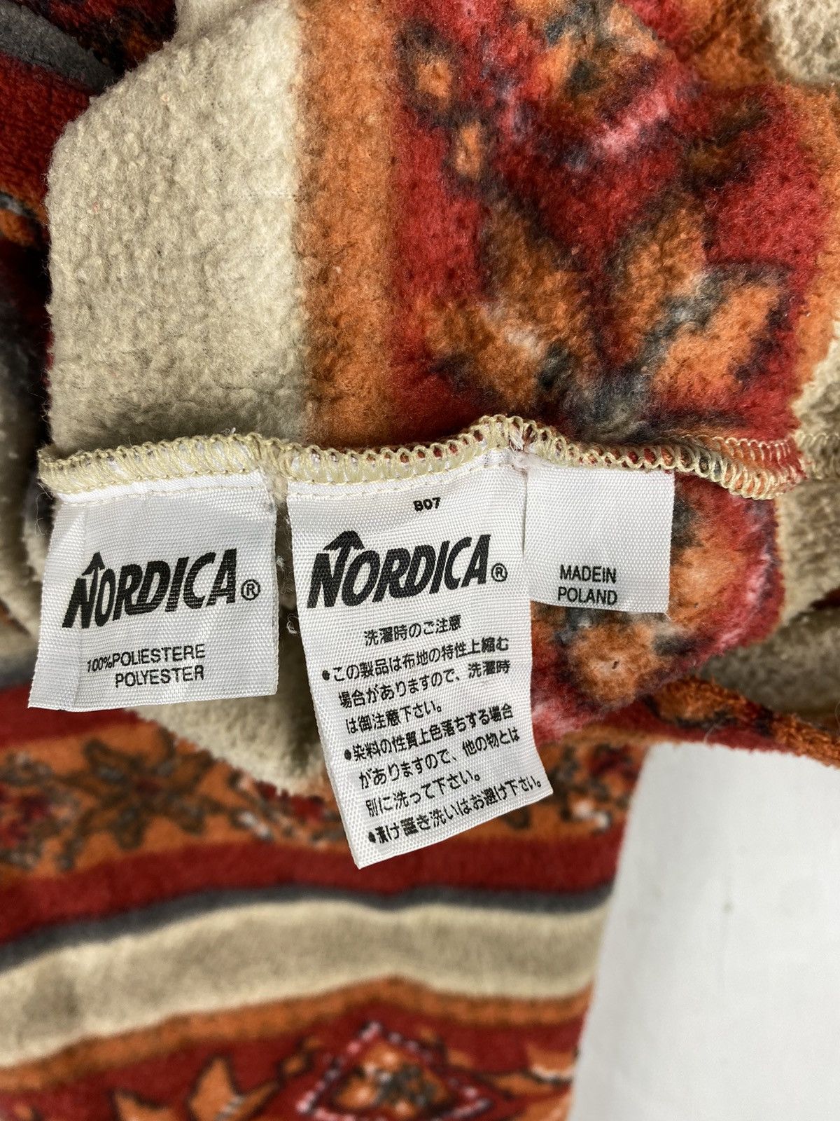 Vintage STEAL🔥Vintage Navajo X Native By Nordica Fleece Sweatshirt Size US M / EU 48-50 / 2 - 6 Thumbnail