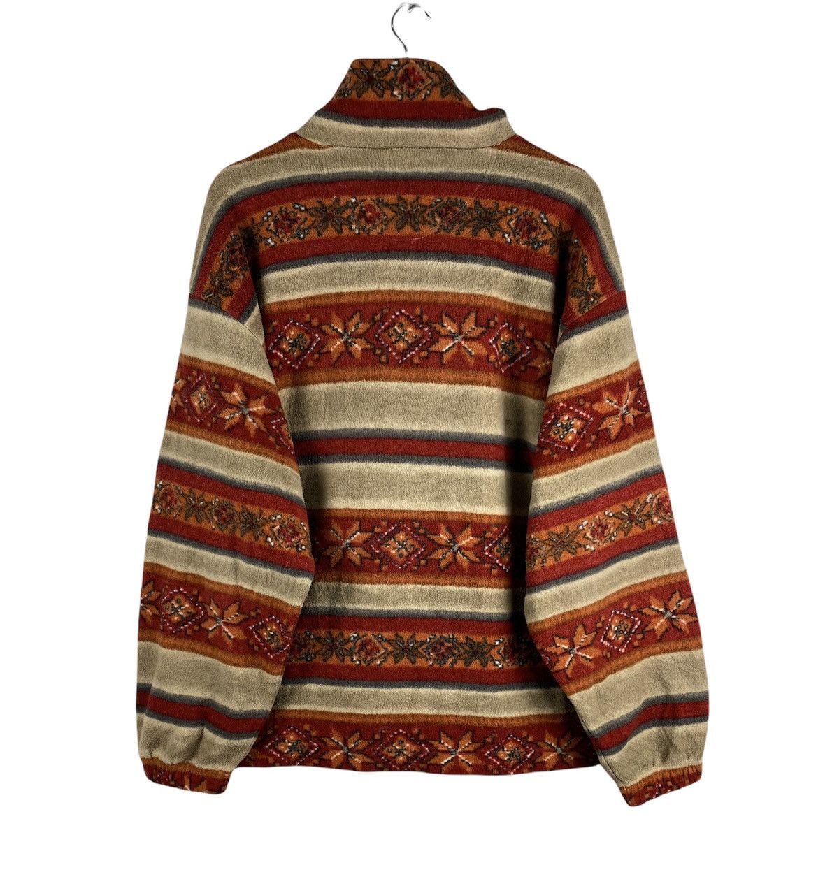 Vintage STEAL🔥Vintage Navajo X Native By Nordica Fleece Sweatshirt Size US M / EU 48-50 / 2 - 8 Thumbnail