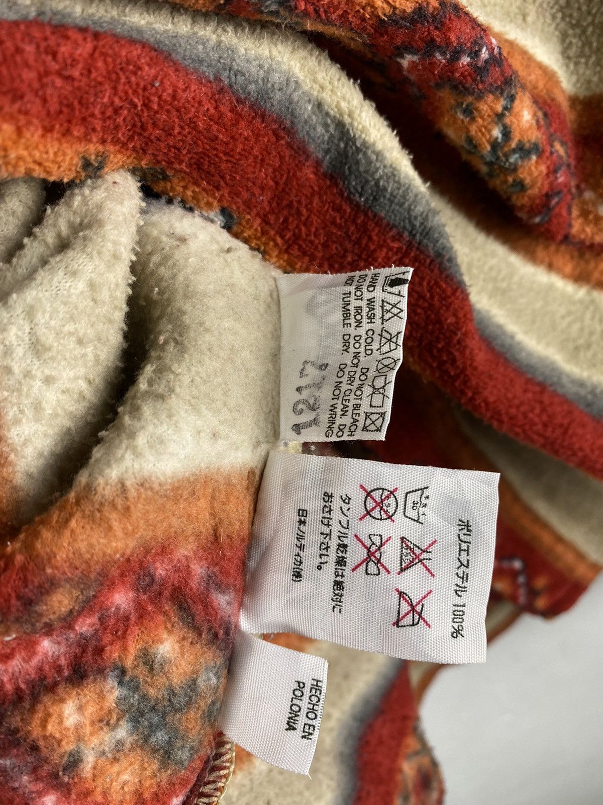 Vintage STEAL🔥Vintage Navajo X Native By Nordica Fleece Sweatshirt Size US M / EU 48-50 / 2 - 7 Thumbnail