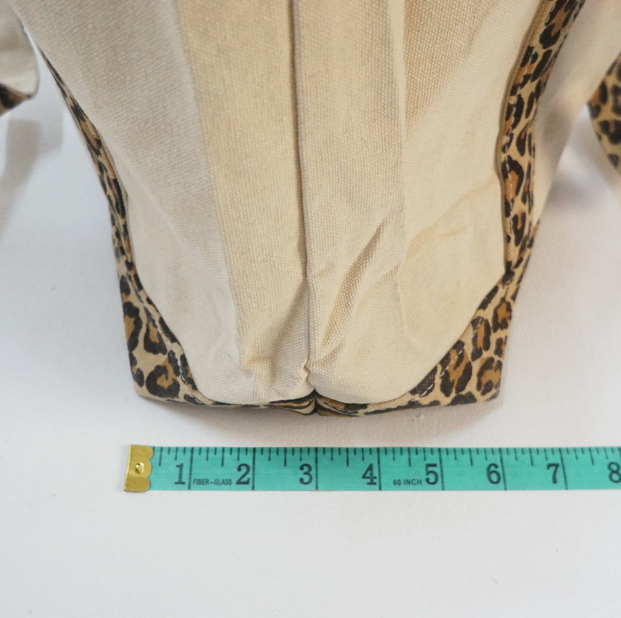 Japanese Brand × United Arrows UNITED ARROWS Leopard Printed Tote Bag Size ONE SIZE - 10 Thumbnail
