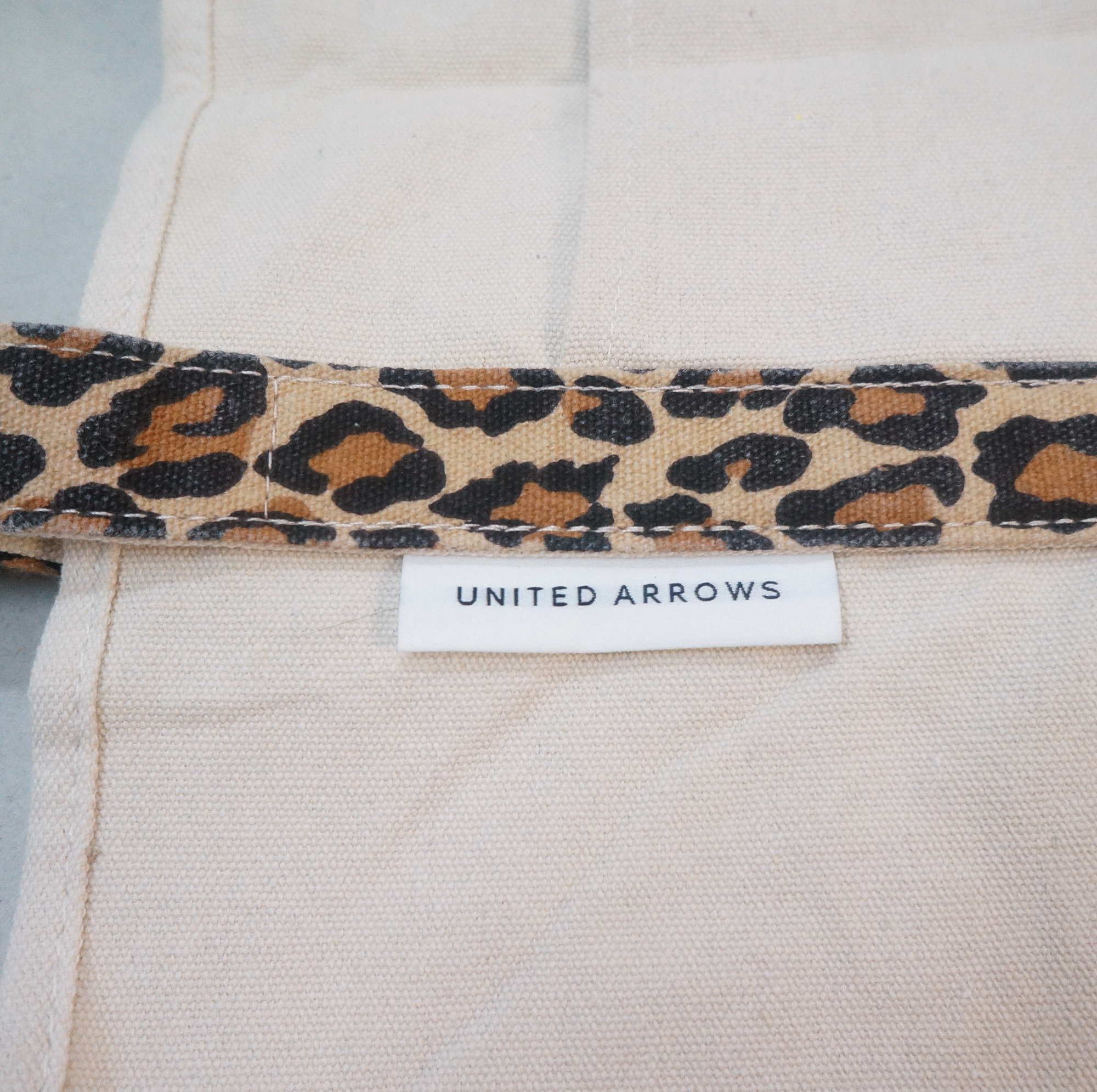 Japanese Brand × United Arrows UNITED ARROWS Leopard Printed Tote Bag Size ONE SIZE - 3 Thumbnail