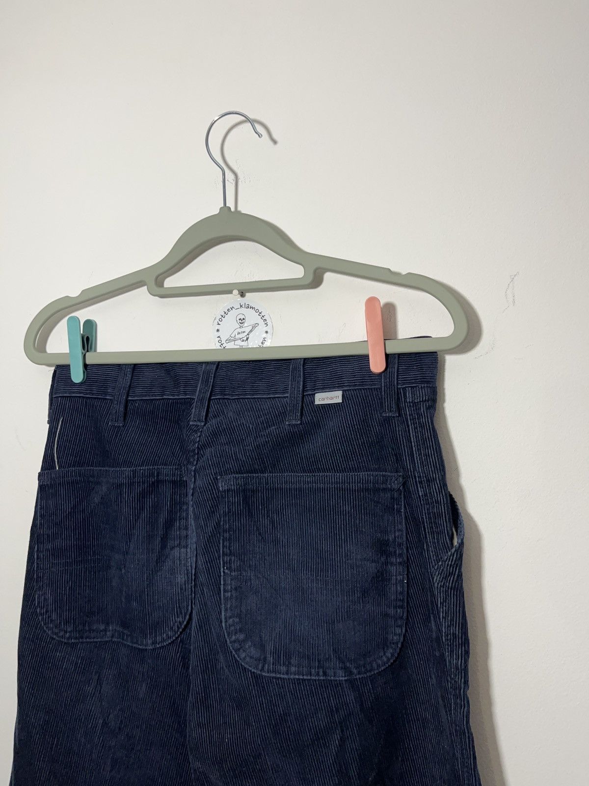 Carhartt Carhartt 90s vintage simple pant corduroy trousers workwear Size US 27 - 4 Thumbnail