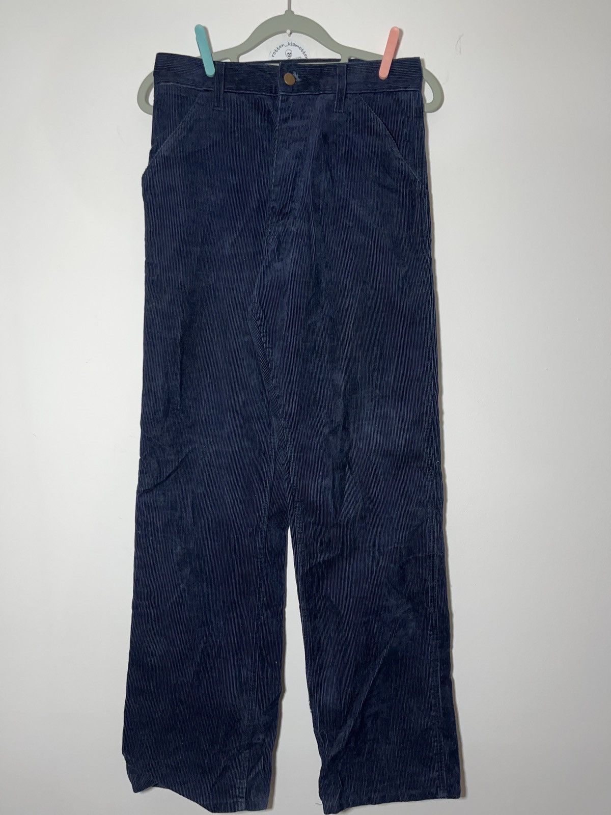 Carhartt Carhartt 90s vintage simple pant corduroy trousers workwear Size US 27 - 1 Thumbnail