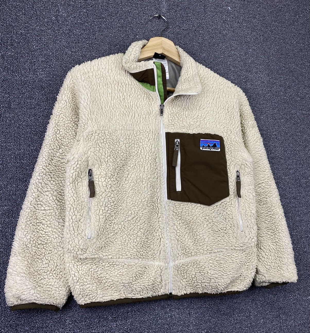 Patagonia Vintage Patagonia Retro X Deep Pile Fleece Jacket Size US M / EU 48-50 / 2 - 2 Thumbnail
