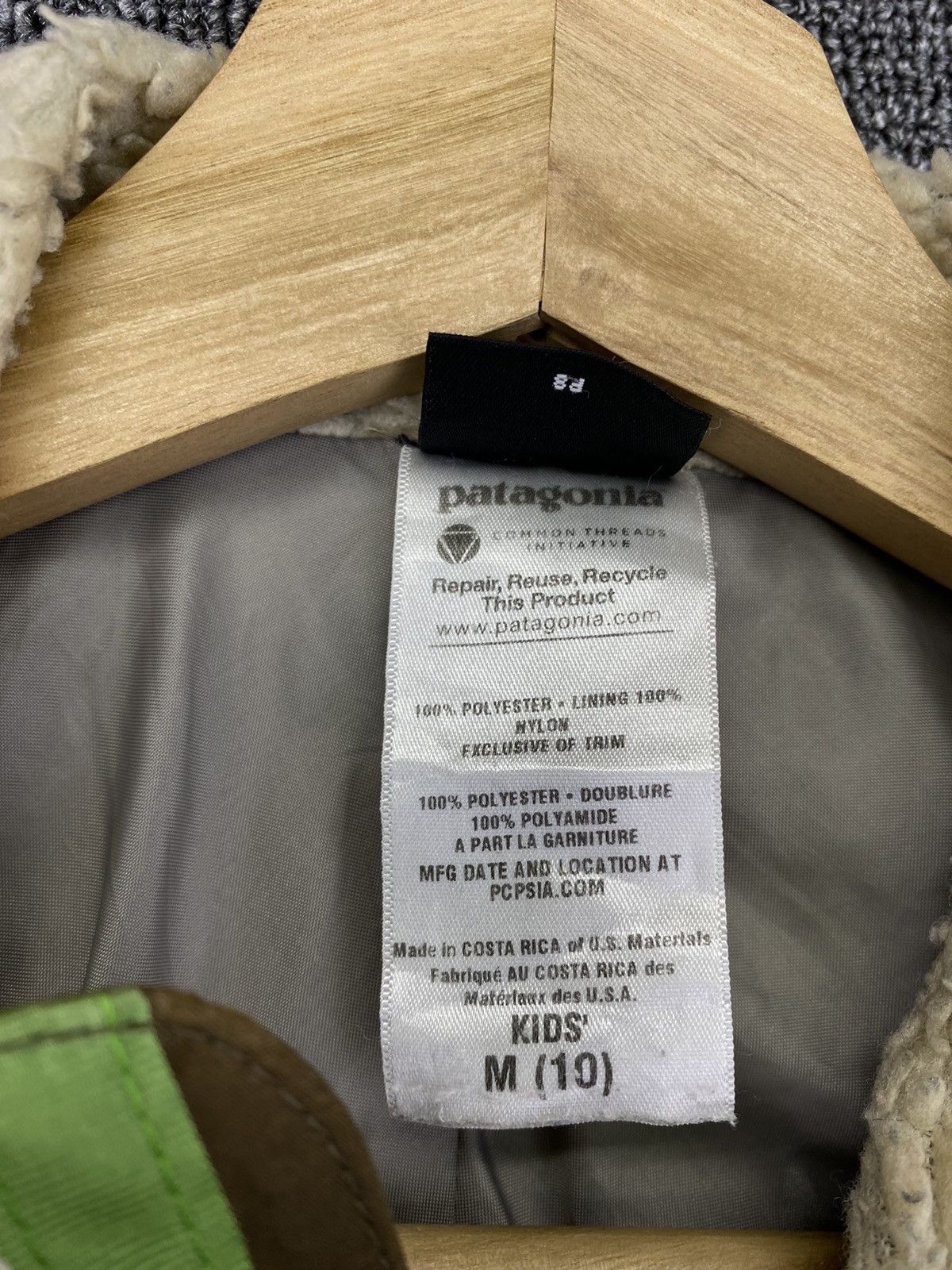 Patagonia Vintage Patagonia Retro X Deep Pile Fleece Jacket Size US M / EU 48-50 / 2 - 6 Thumbnail