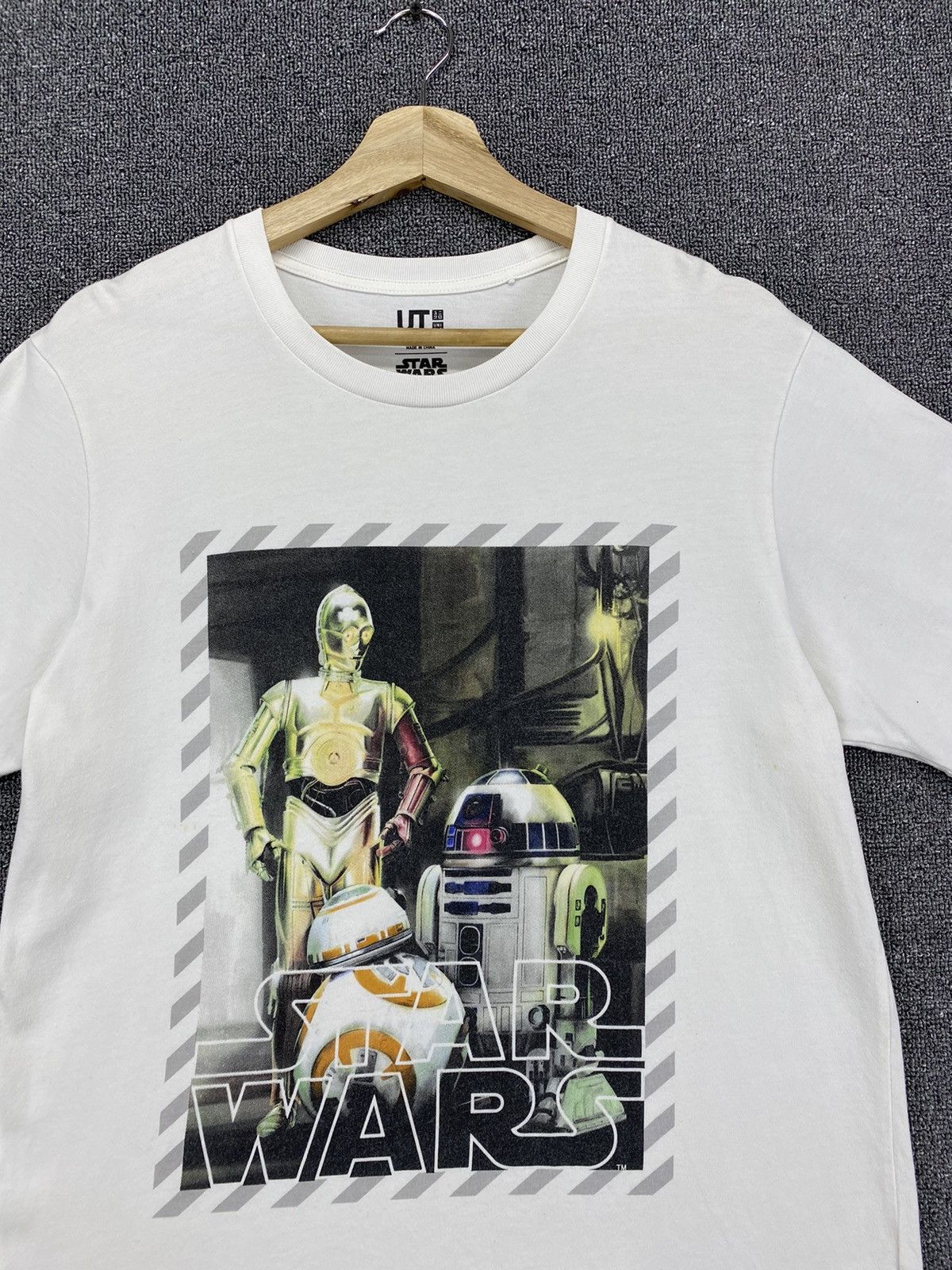 Star Wars Vintage Star Wars x Uniqlo Tees T Shirts Size US L / EU 52-54 / 3 - 6 Thumbnail