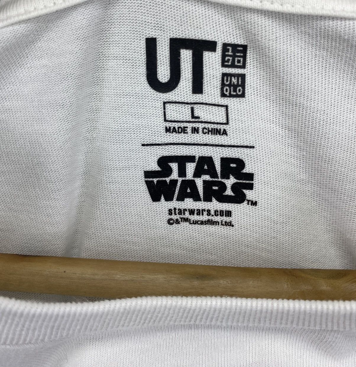 Star Wars Vintage Star Wars x Uniqlo Tees T Shirts Size US L / EU 52-54 / 3 - 7 Thumbnail