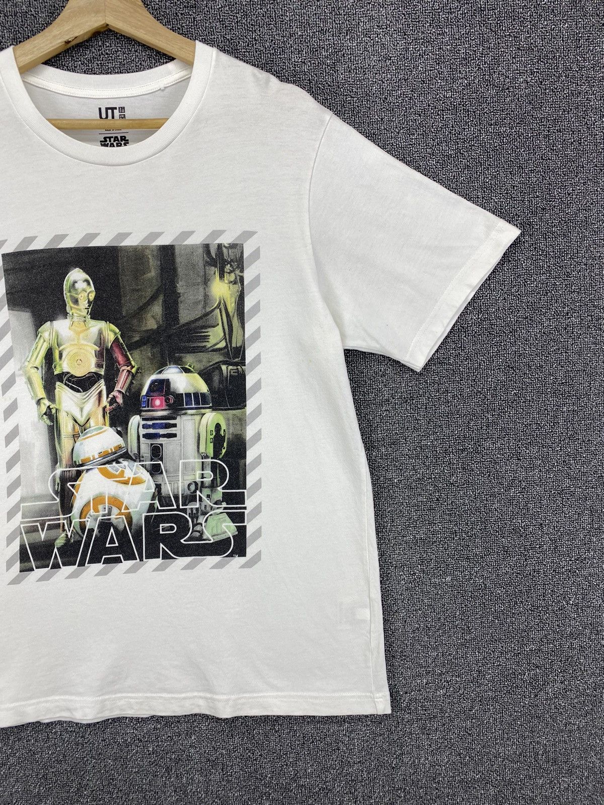 Star Wars Vintage Star Wars x Uniqlo Tees T Shirts Size US L / EU 52-54 / 3 - 4 Thumbnail