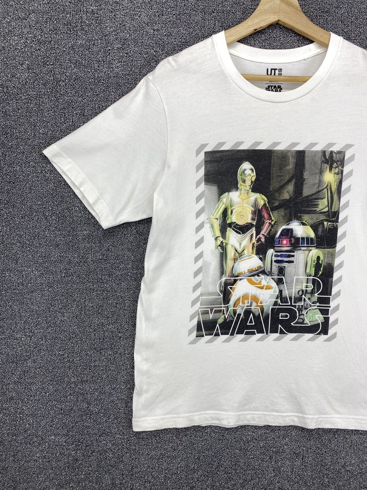 Star Wars Vintage Star Wars x Uniqlo Tees T Shirts Size US L / EU 52-54 / 3 - 3 Thumbnail