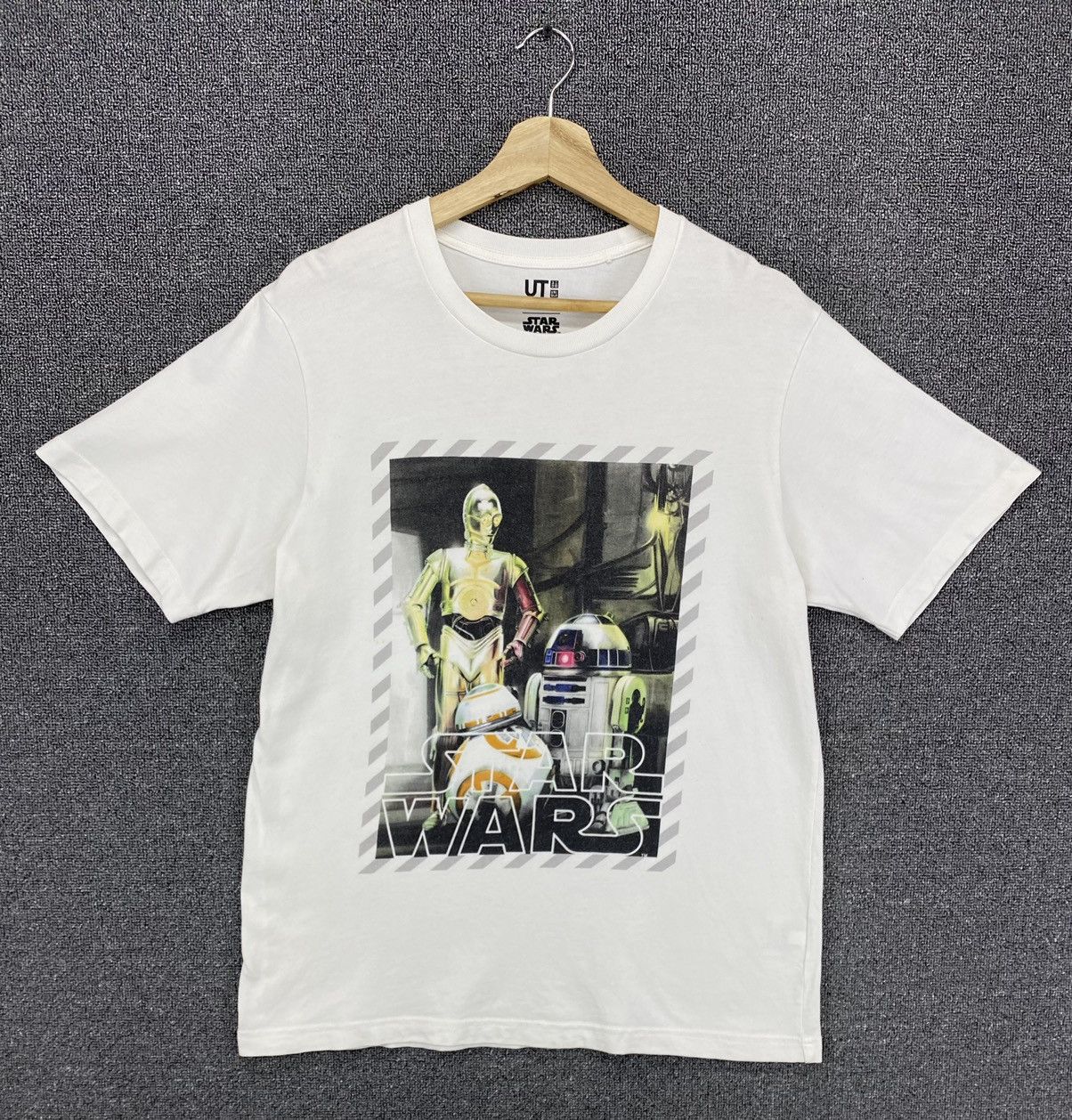 Star Wars Vintage Star Wars x Uniqlo Tees T Shirts Size US L / EU 52-54 / 3 - 1 Thumbnail