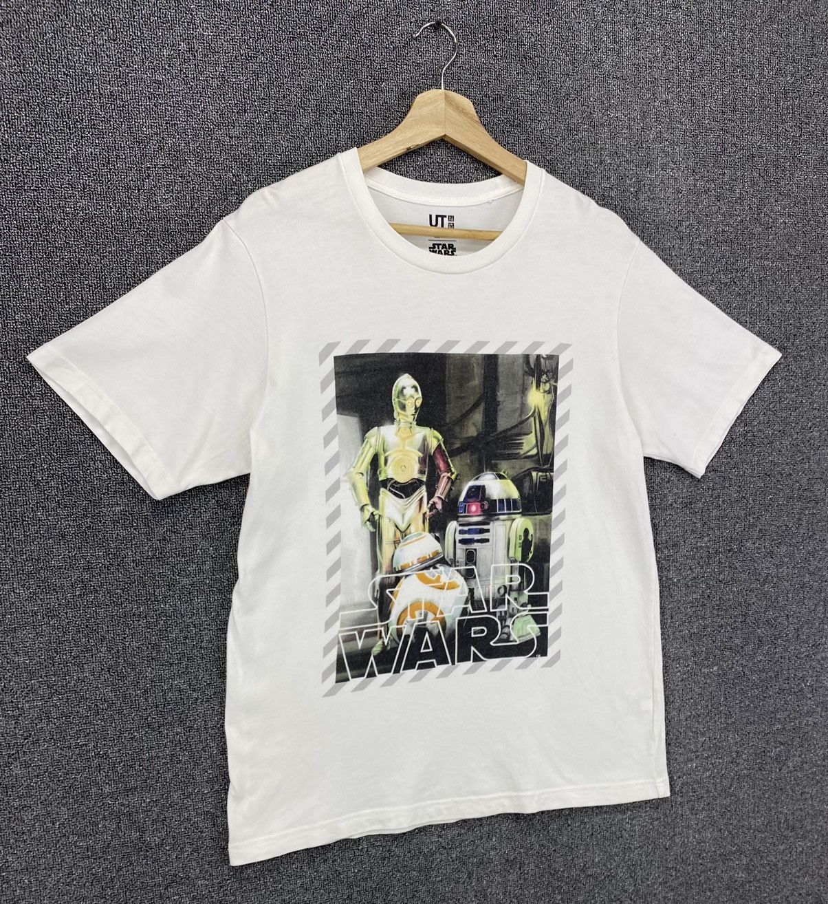 Star Wars Vintage Star Wars x Uniqlo Tees T Shirts Size US L / EU 52-54 / 3 - 2 Thumbnail