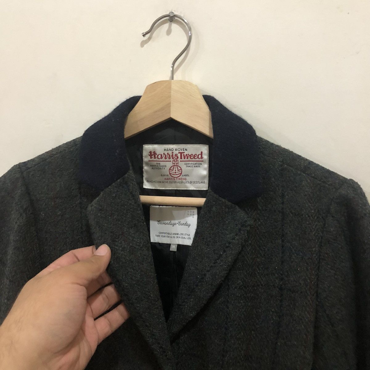 Harris Tweed Hand Woven Harris Tweed Jacket - Medium Size US M / EU 48-50 / 2 - 4 Thumbnail