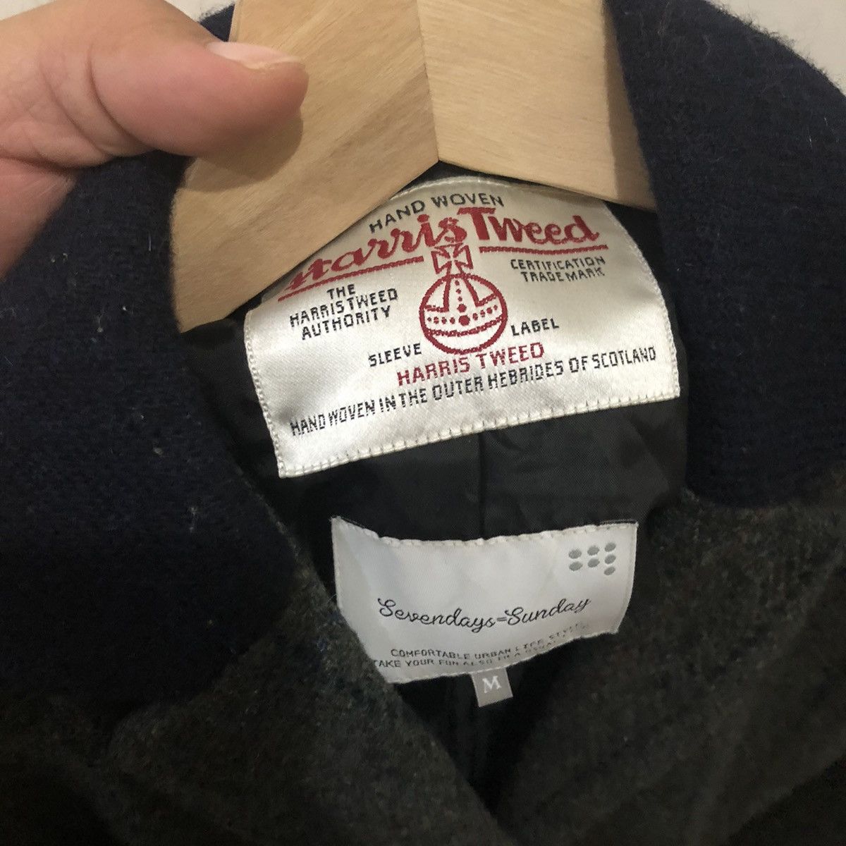 Harris Tweed Hand Woven Harris Tweed Jacket - Medium Size US M / EU 48-50 / 2 - 6 Thumbnail