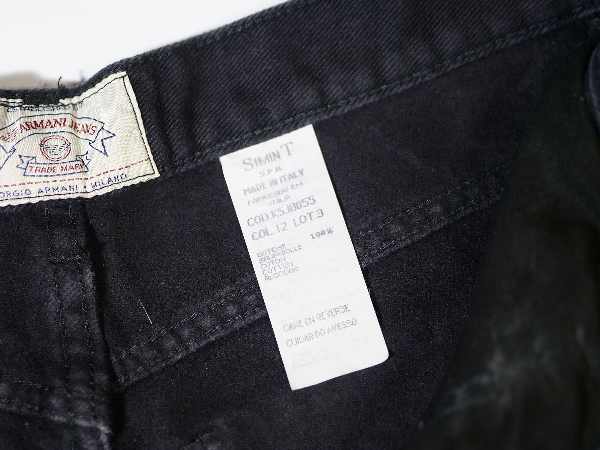 Armani Armani vintage 90s pants Size US 31 - 7 Thumbnail