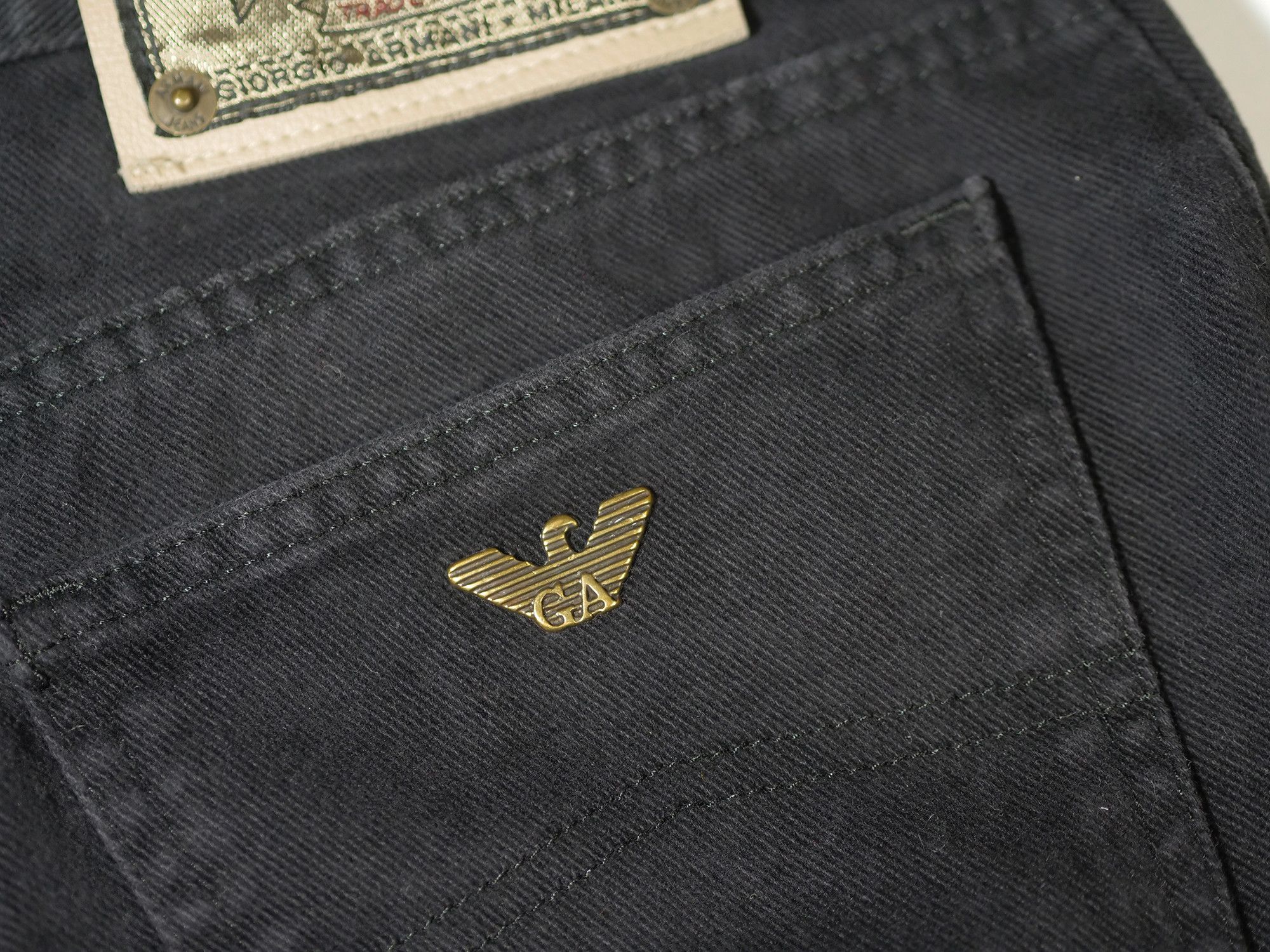 Armani Armani vintage 90s pants Size US 31 - 4 Thumbnail