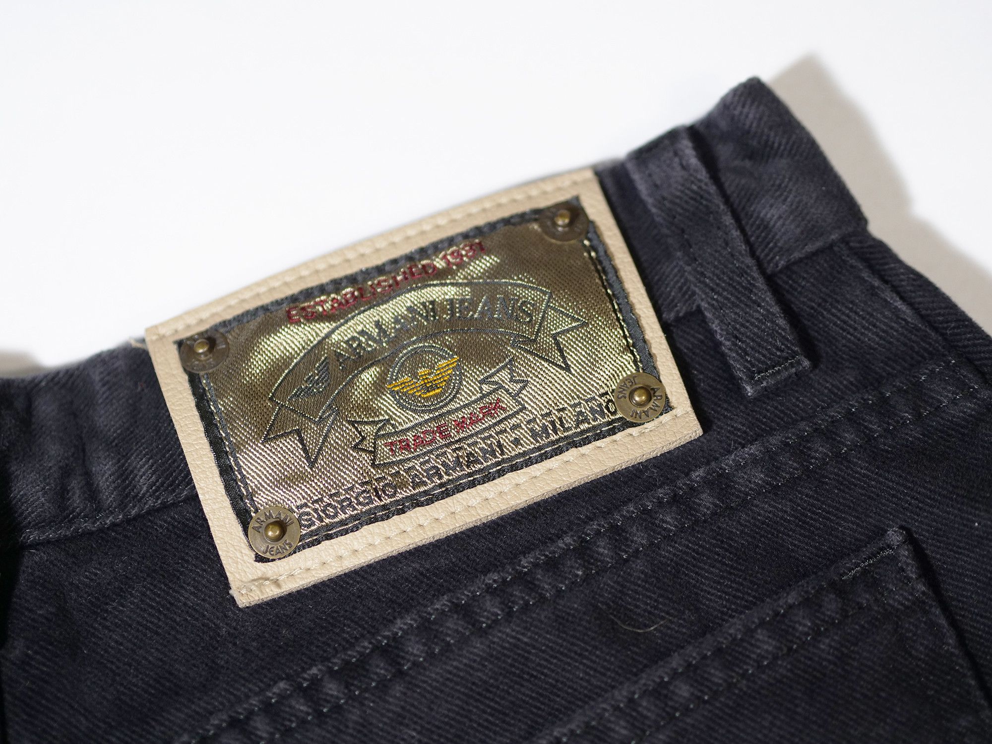 Armani Armani vintage 90s pants Size US 31 - 3 Thumbnail