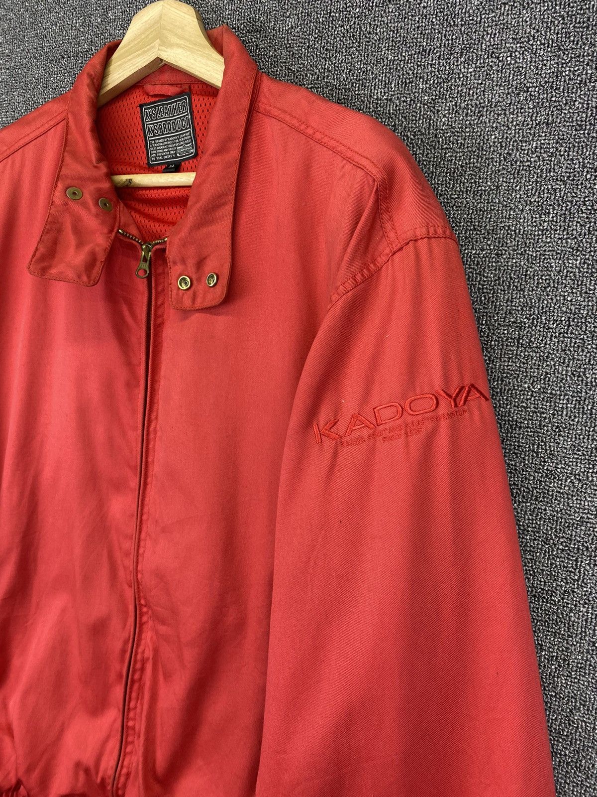 Kadoya Vintage K's Leather by Kadoya Motorcycle Racing Jacket Size US L / EU 52-54 / 3 - 4 Thumbnail