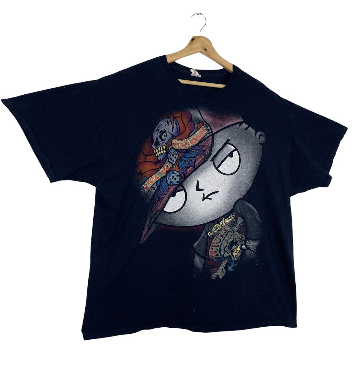 Cartoon Network Vintage Rare Family Guys Gangster Size 2XL Tees T Shirts Size US XXL / EU 58 / 5 - 2 Thumbnail