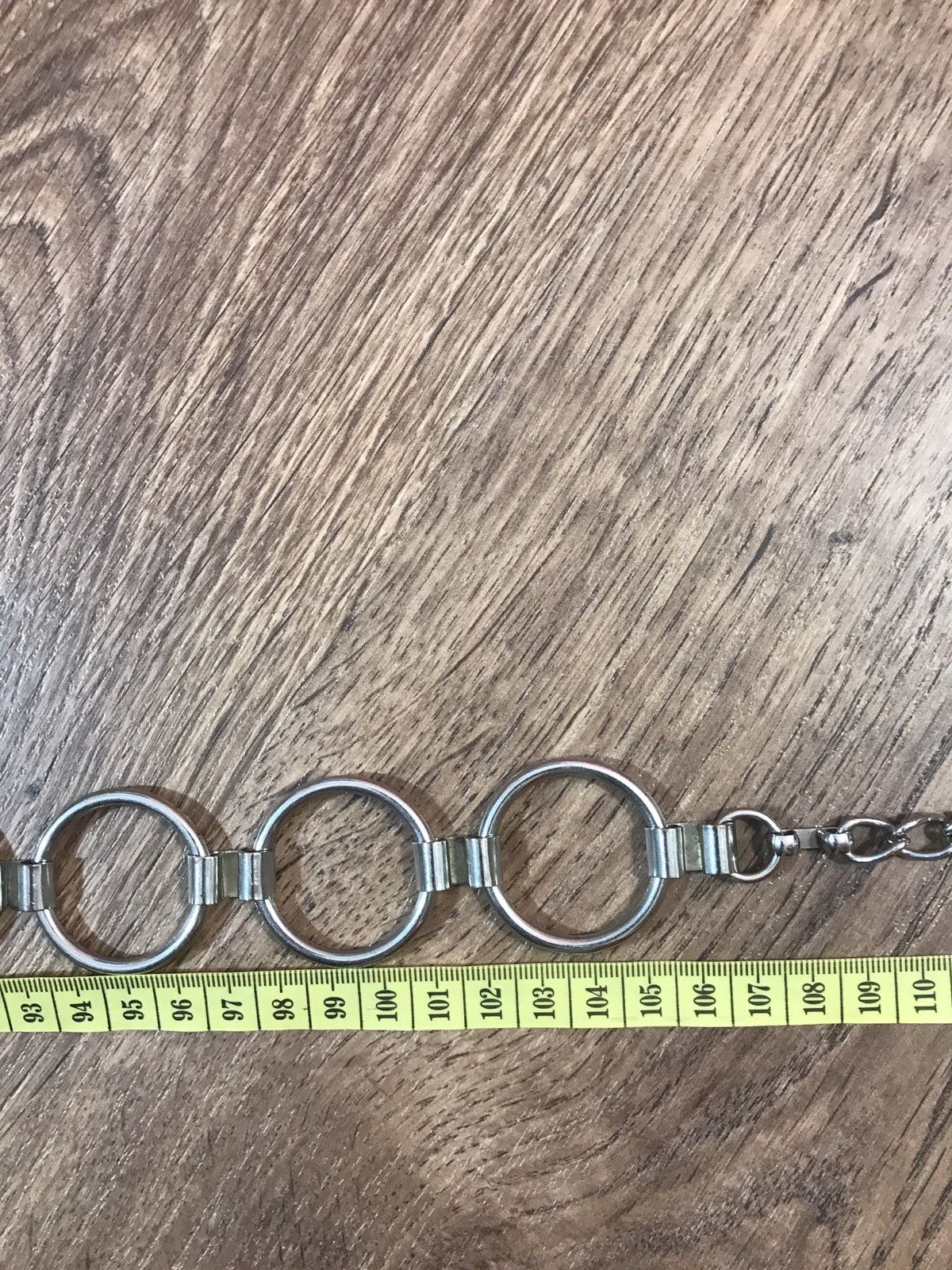 Japanese Brand Vintage made in Italy Metal Punk Emo Rock Goth drill belt Size ONE SIZE - 5 Thumbnail
