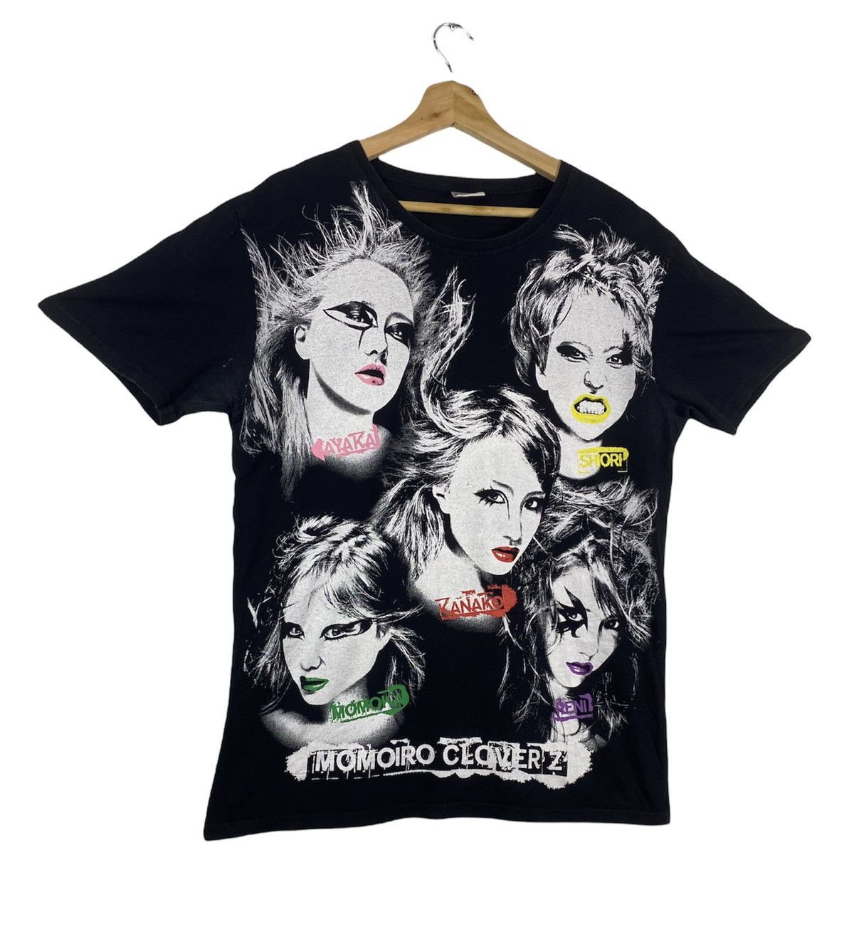 Band Tees Vintage Momoiro Clover Z Japanese K-Pop Band Tees T Shirts Size US L / EU 52-54 / 3 - 2 Thumbnail