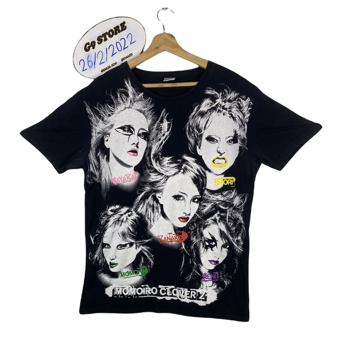 Band Tees Vintage Momoiro Clover Z Japanese K-Pop Band Tees T Shirts Size US L / EU 52-54 / 3 - 1 Thumbnail