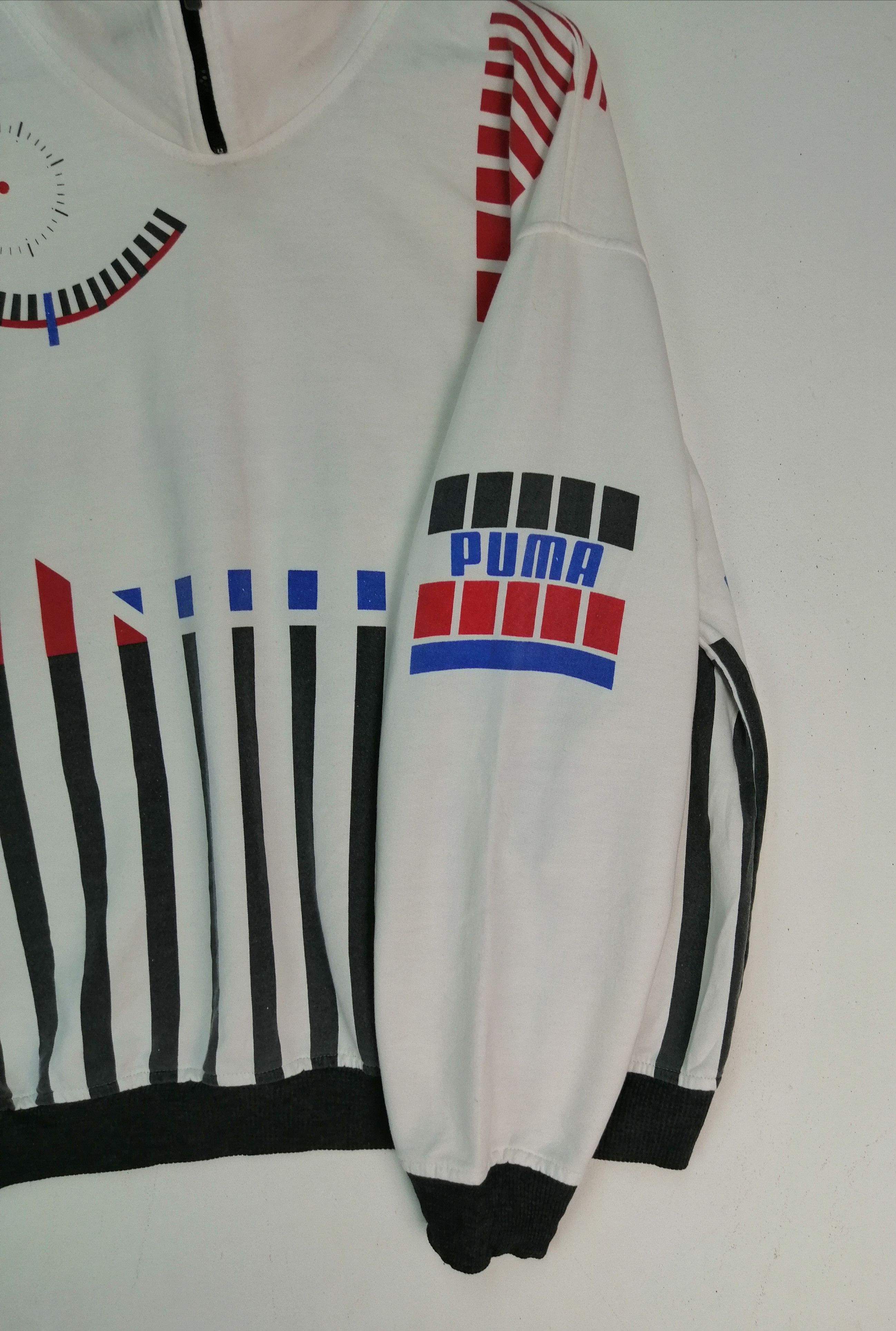 Puma × Vintage Vintage 90s Puma Syncro XTG Half Zipper Size US XL / EU 56 / 4 - 4 Thumbnail