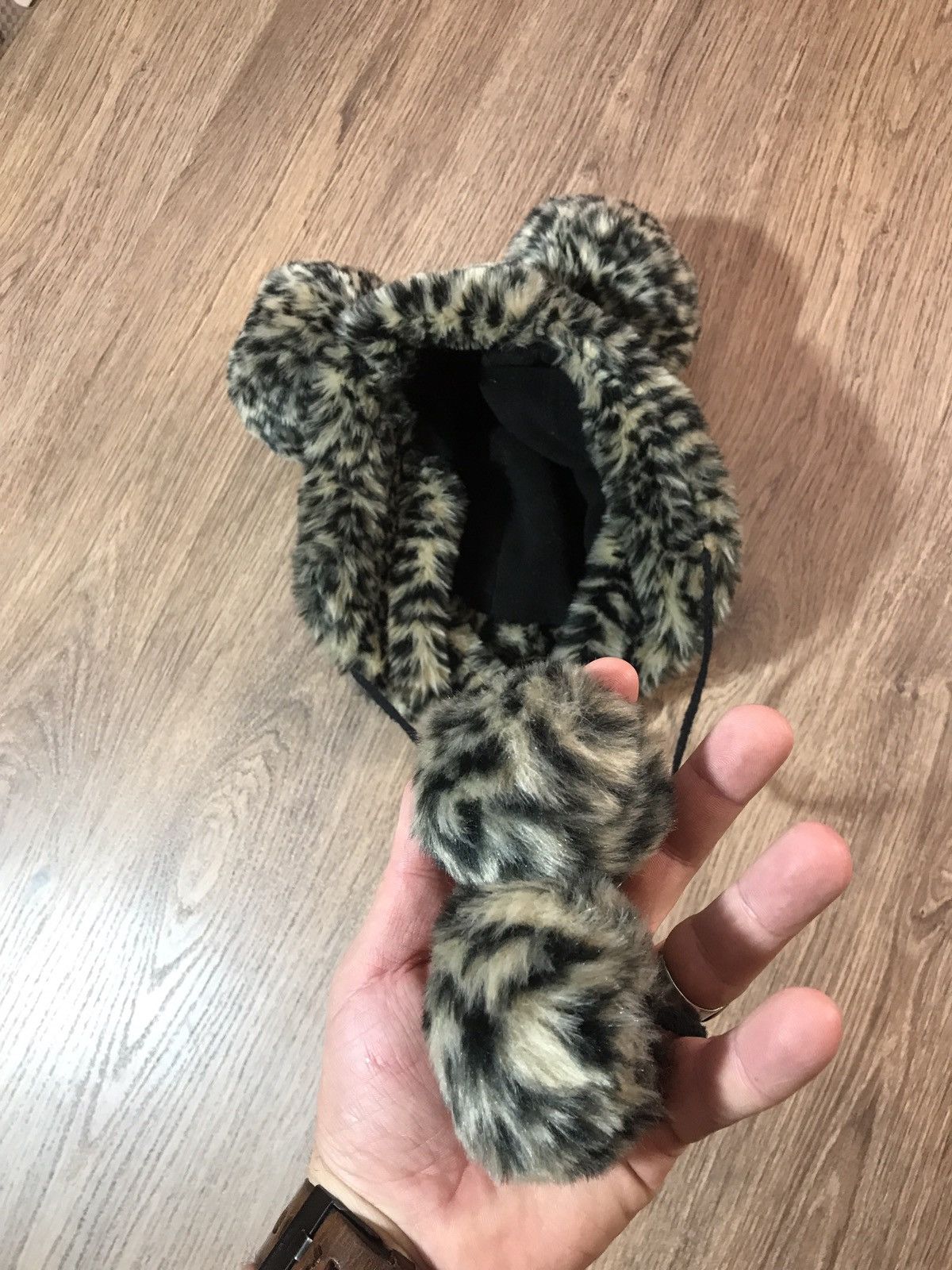 Japanese Brand × Vintage Vintage Y2K Fuzzy Mohair Rap Travis Scott Style Hat Size ONE SIZE - 8 Thumbnail