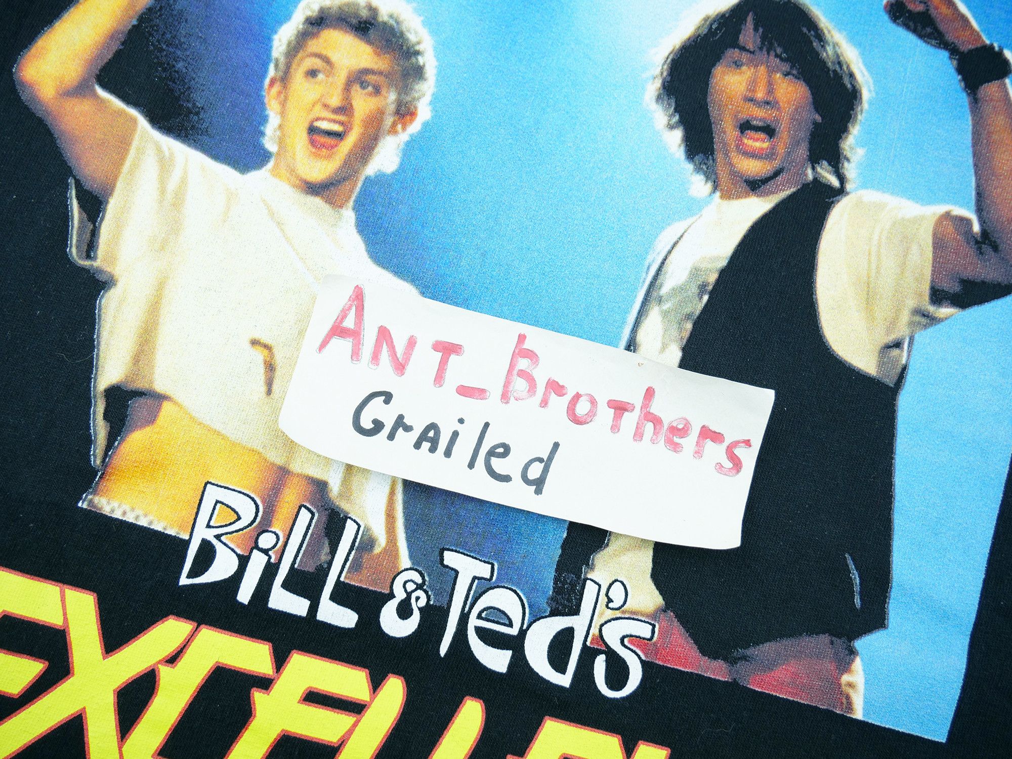 Vintage Bill & Ted's excellent adventure t-shirt Size US M / EU 48-50 / 2 - 6 Thumbnail