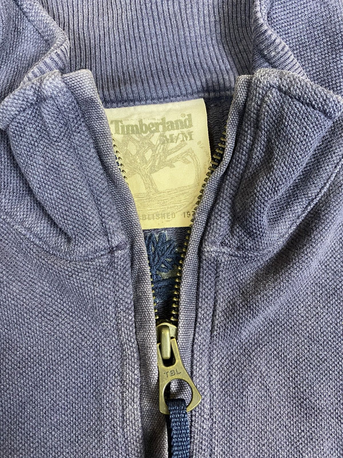 Timberland STEAL 🔥 Vintage 90s Timberland 1/3 Zipper Sweatshirt Size US M / EU 48-50 / 2 - 6 Thumbnail