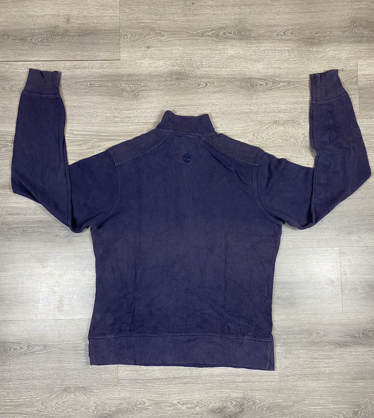 Timberland STEAL 🔥 Vintage 90s Timberland 1/3 Zipper Sweatshirt Size US M / EU 48-50 / 2 - 9 Thumbnail