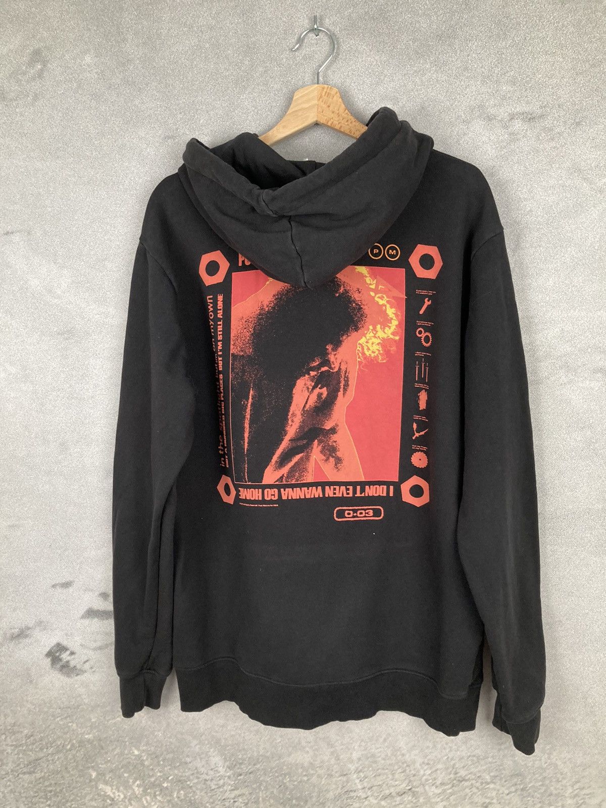 Rap Tees Rare Posty Co Post Malone Rap Hoodie Graphic Hip Hop Size US M / EU 48-50 / 2 - 2 Thumbnail