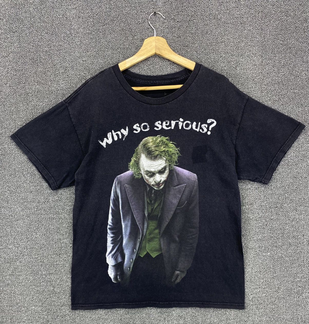 DC Comics Vintage Joker Why So Serious by Dc Comic Tees T Shirts Size US M / EU 48-50 / 2 - 1 Thumbnail