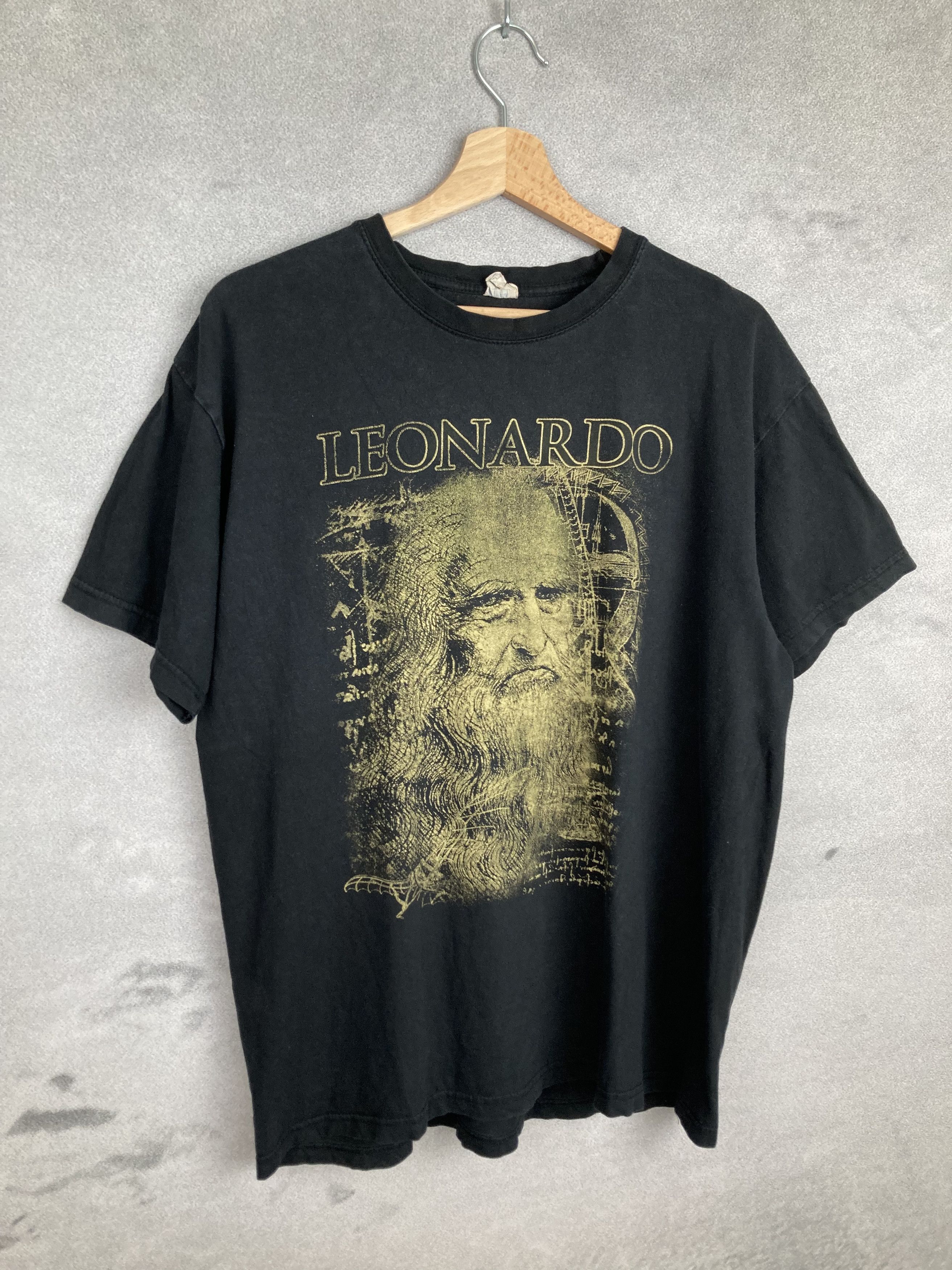 Vintage Vintage Leonardo Da Vinci T-shirt Art Graphic Size US L / EU 52-54 / 3 - 4 Thumbnail