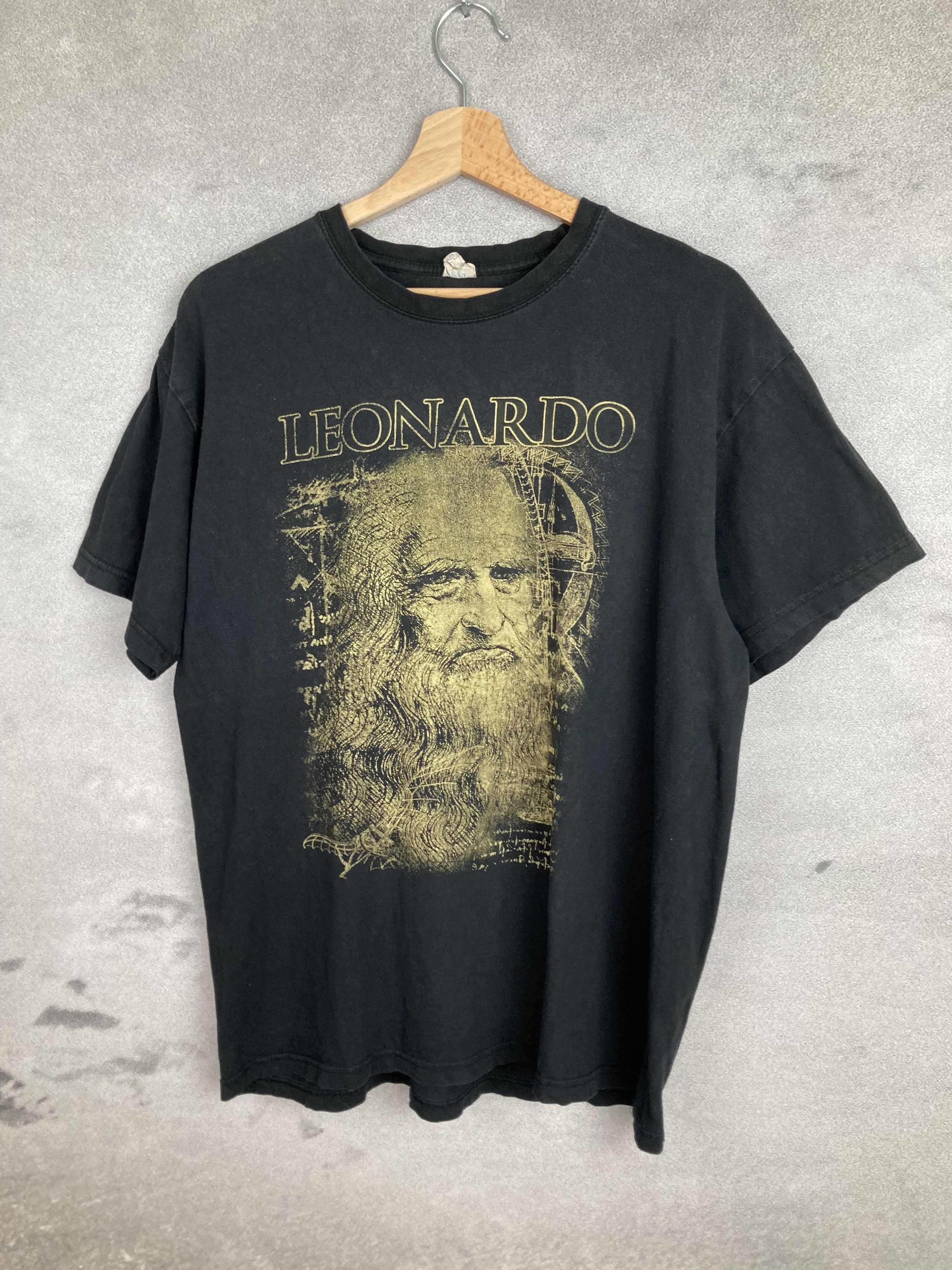 Vintage Vintage Leonardo Da Vinci T-shirt Art Graphic Size US L / EU 52-54 / 3 - 2 Thumbnail