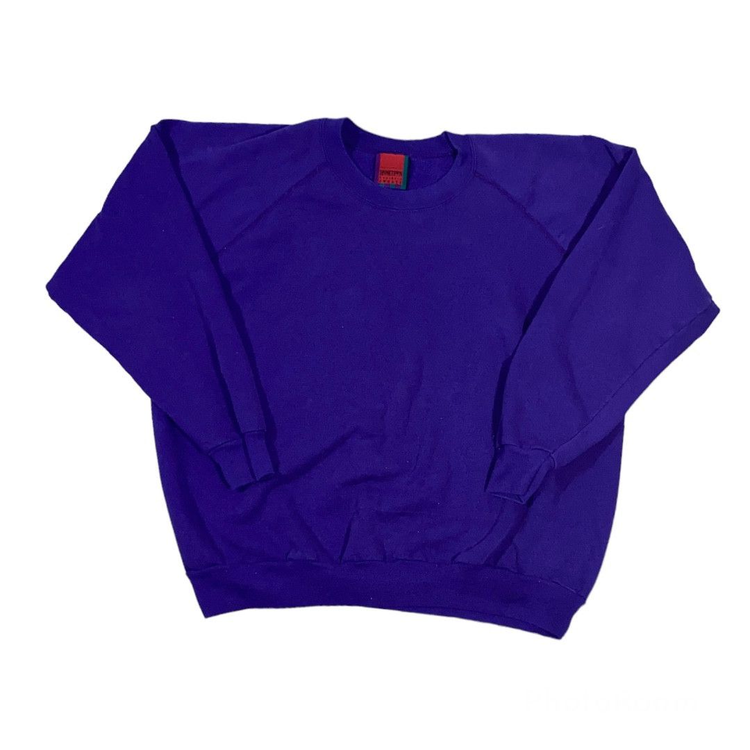 Vintage Vintage Blank Crewneck Sweatshirt Size US XL / EU 56 / 4 - 1 Thumbnail