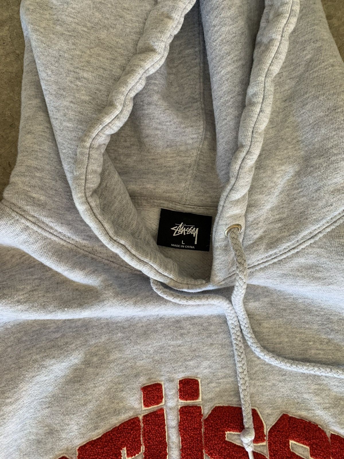 トップス STUSSY College logo hoodie Stussy Stussy college logo hoodie | Grailed