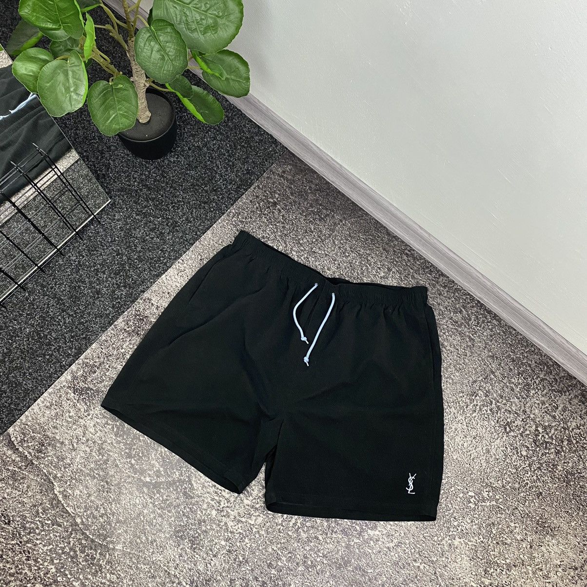 Vintage Yves Saint Laurent Black Trouser Shorts main image 1